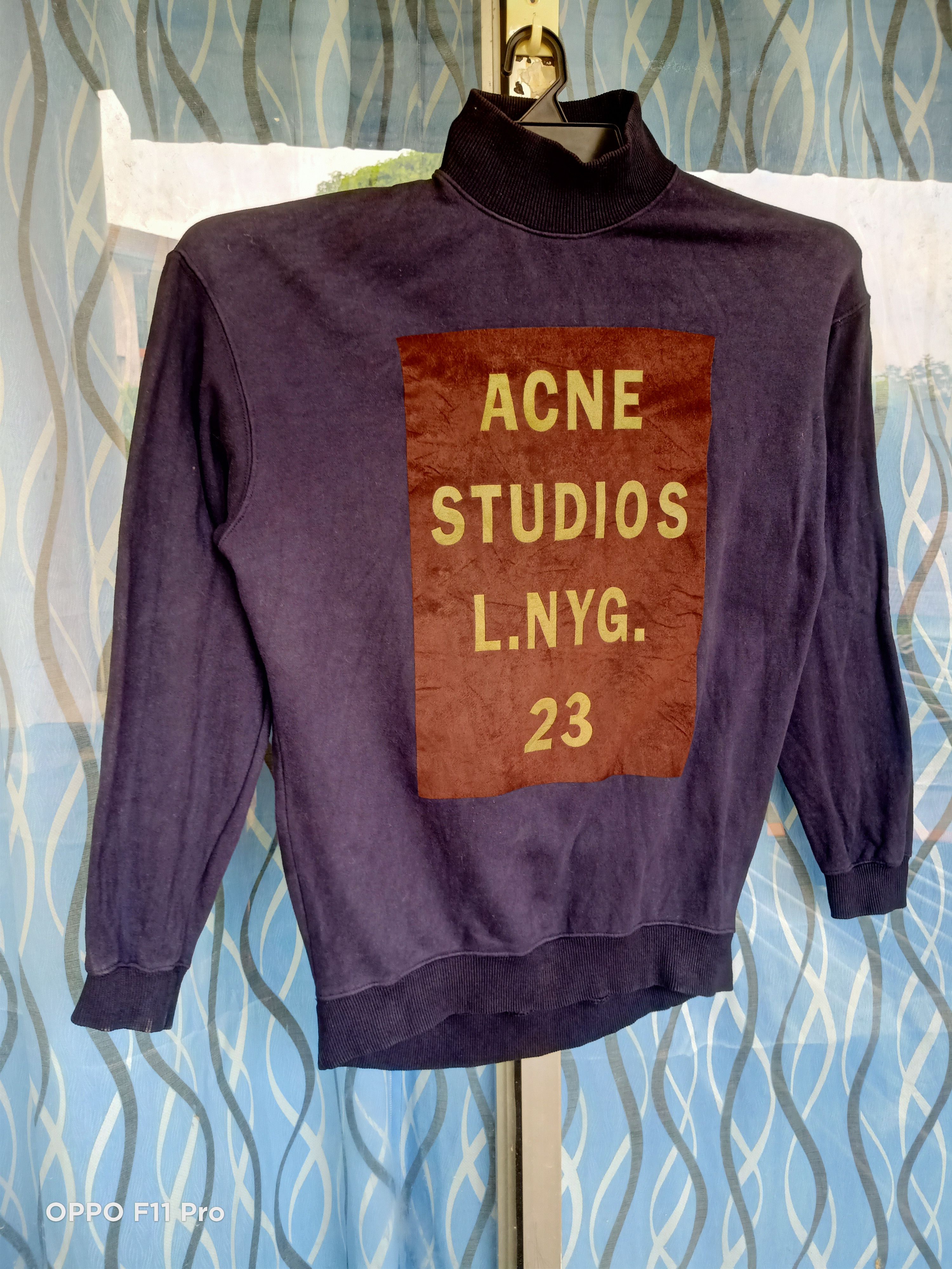 Japanese Brand - Acne Studios Inspired Turtle neck Jumper - 1