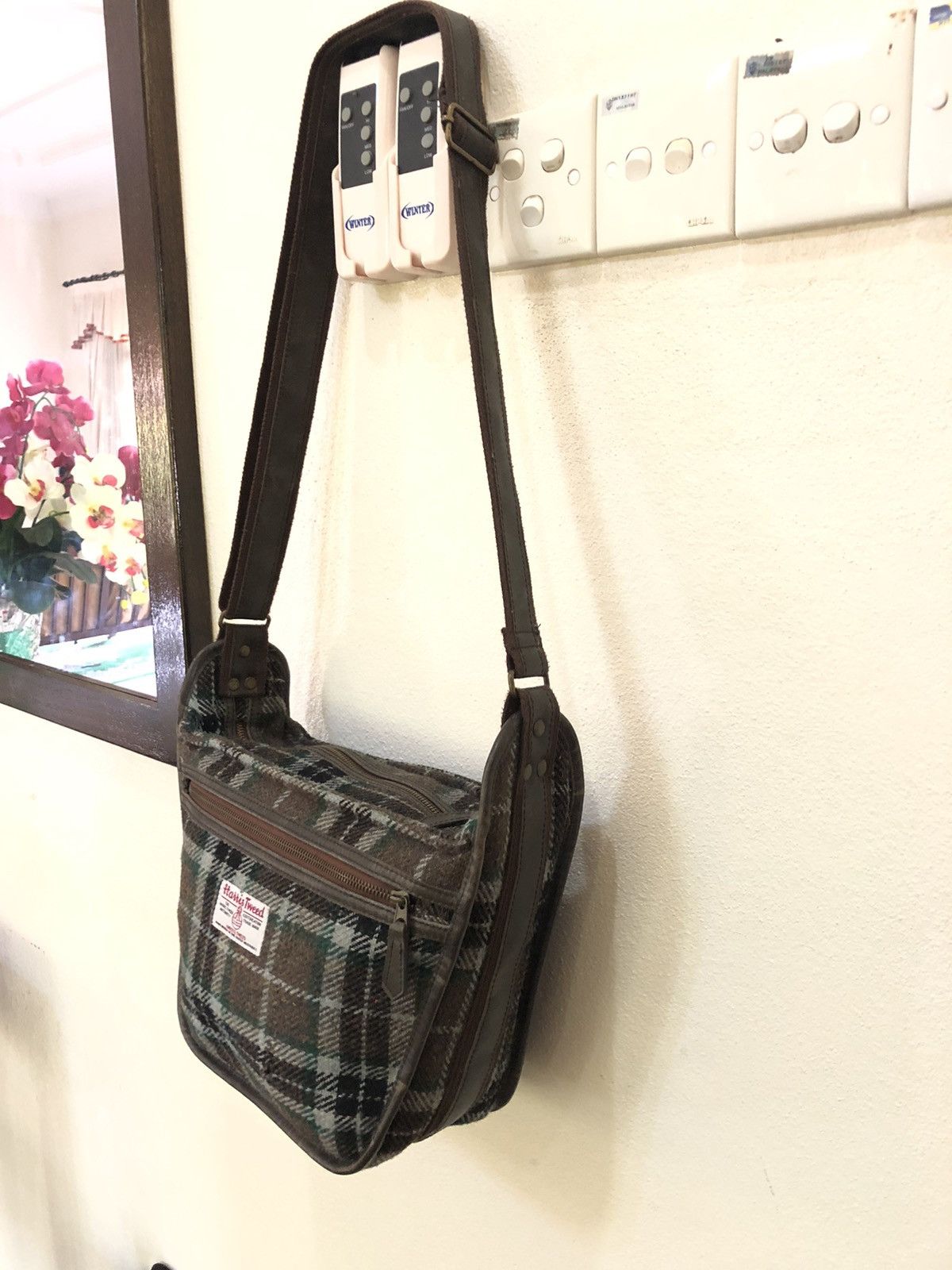 Harris Tweed Sling / Massenger Bag - 3