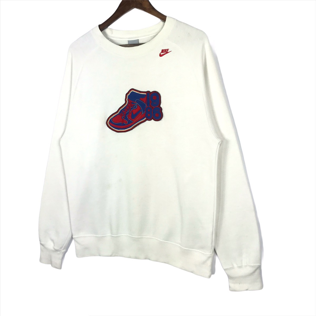 Nike Air Dunk Shoes Sweatshirt Crewneck Embroidery Big Logo - 2