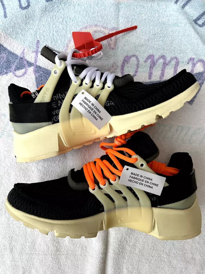 Nike Air Presto Off-White The Ten OG us7 uk6 eu40 black white 2017 - 4