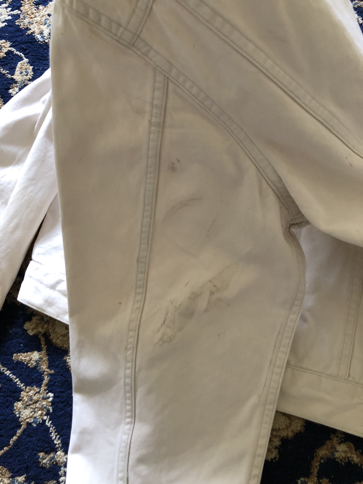 1998 Helmut Lang Off-white Vintage Cotton Jacket - 10