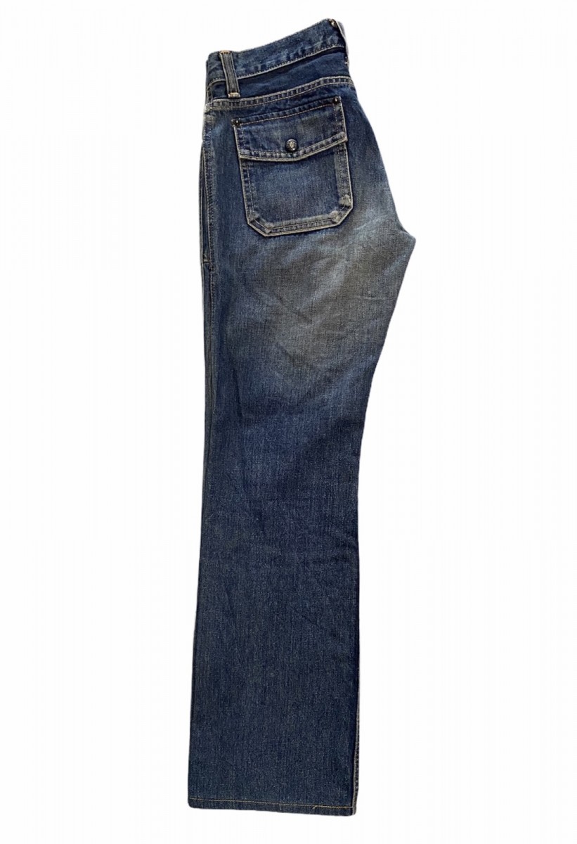 Lee - Union Made by Lee Bush Pants Distressed Denim Made in Japan - 14