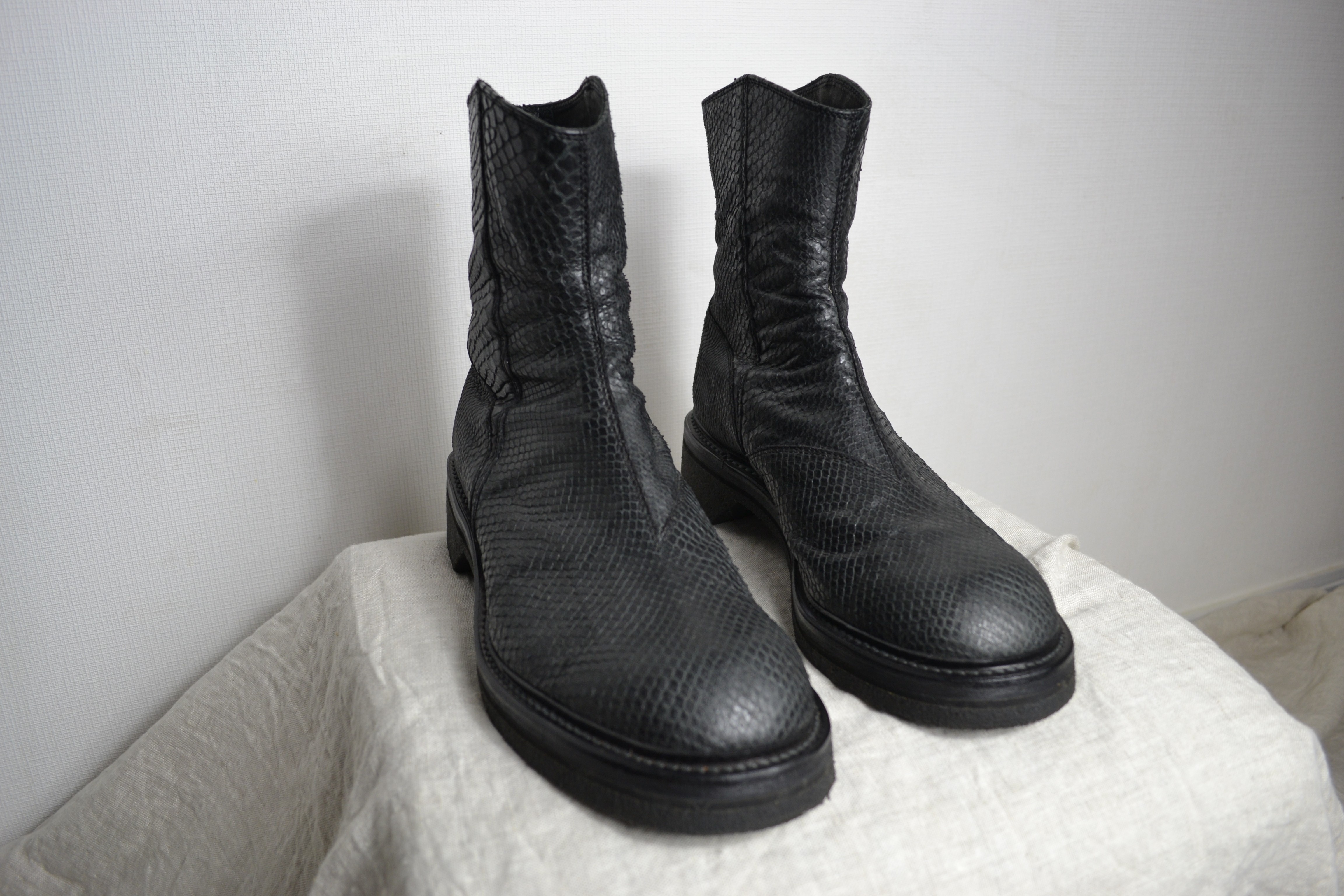 AW15 Sphere Backzip Python Boots - 517FWM7 - 7