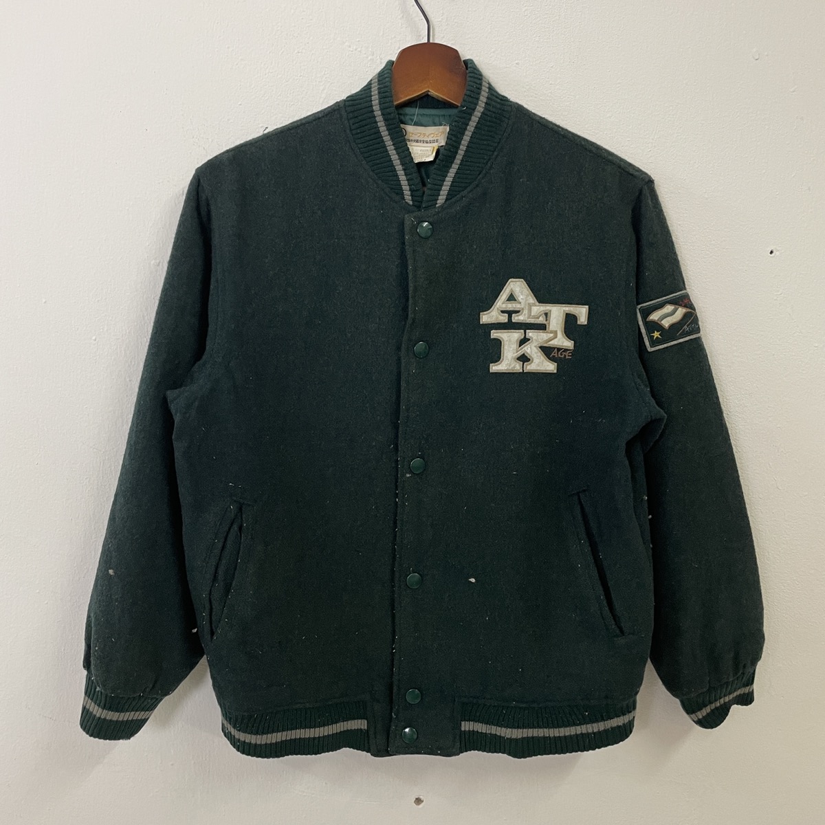 Streetwear - Vintage Unbranded Wool Varsity Jacket - 6