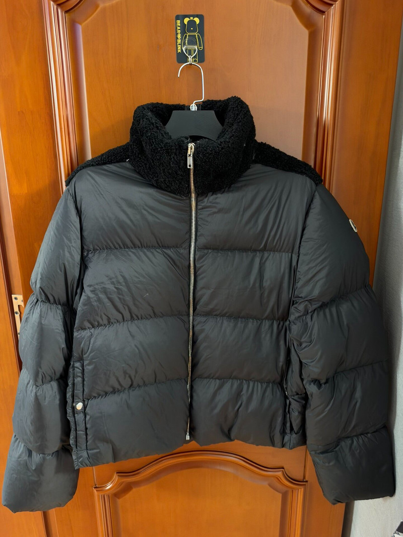 Moncler × Rick Owens Black Down Jacket - 1