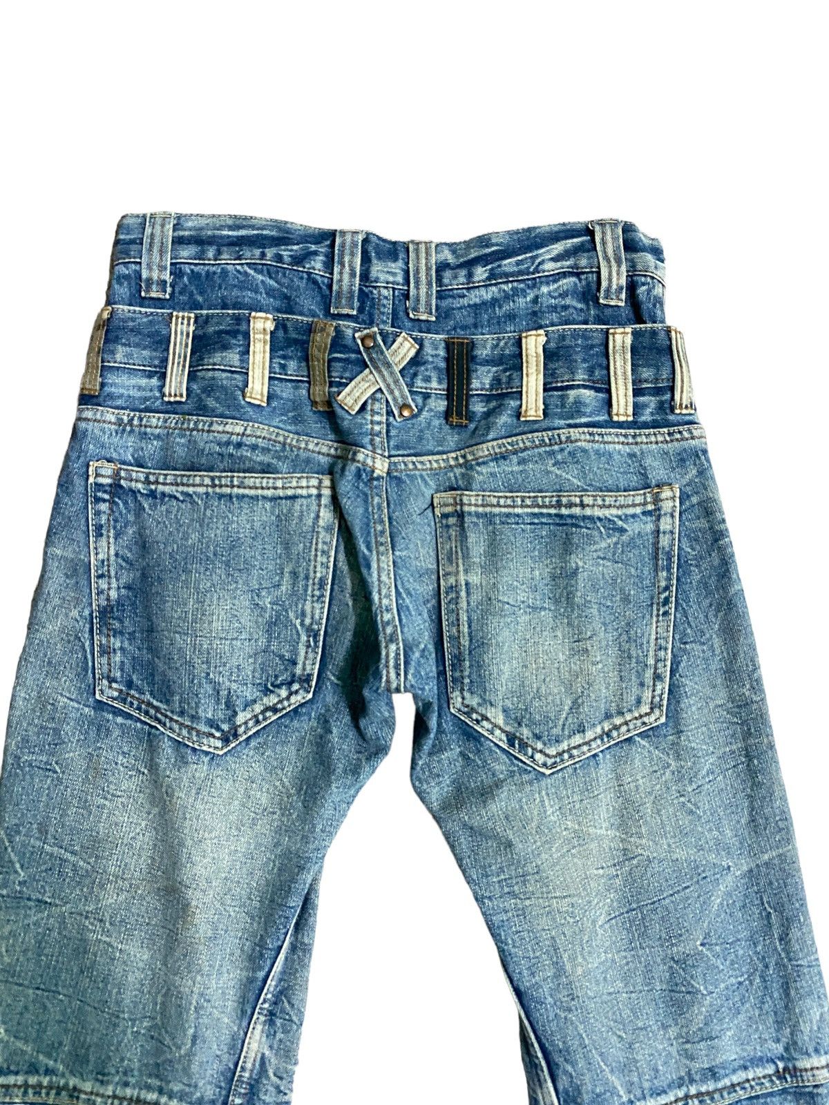 Vintage - JACK SERIKA DOUBLE WAIST ACID WASH DENIM - 9