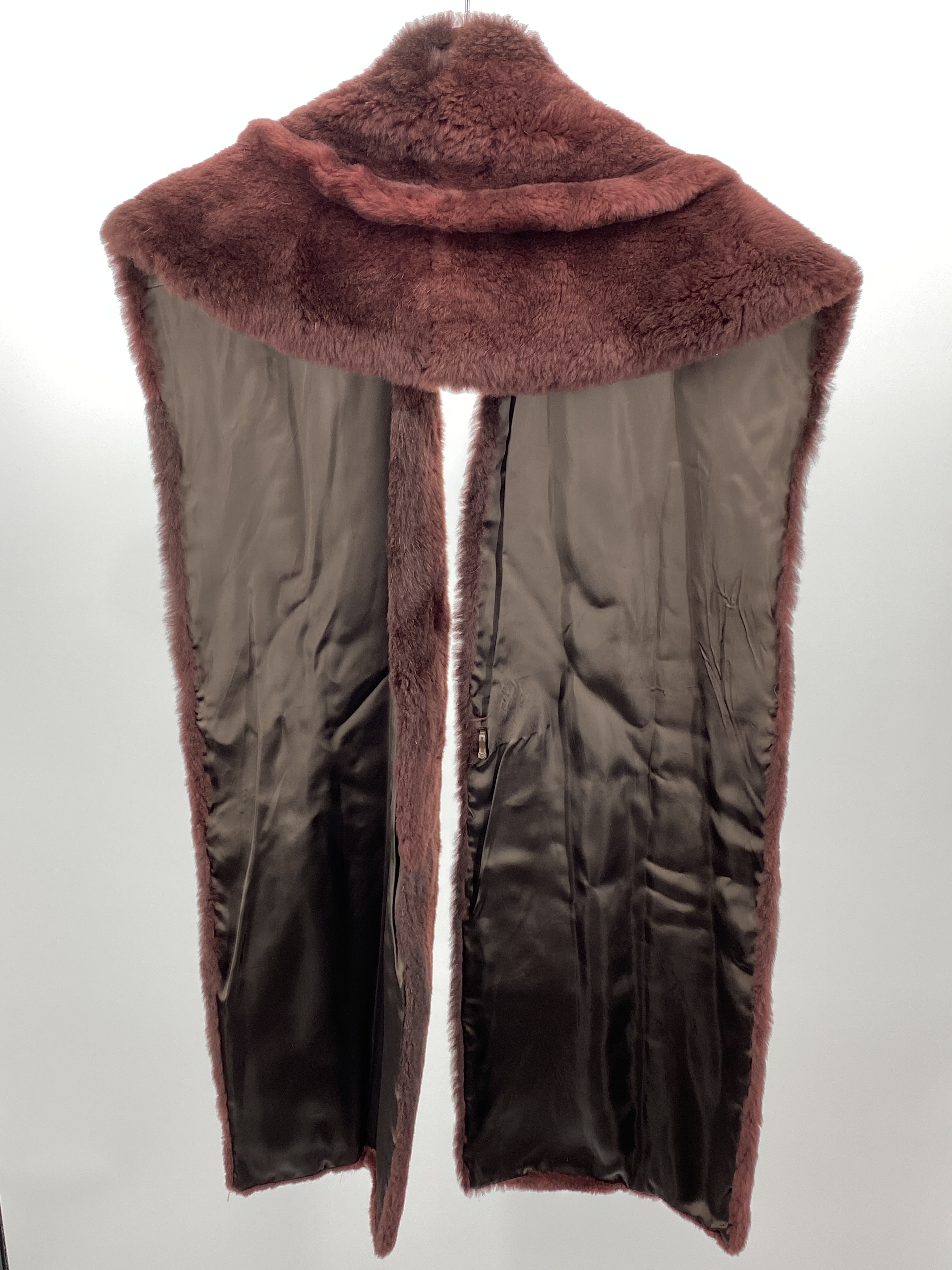 Nutria Fur Shawl Scarf - 4