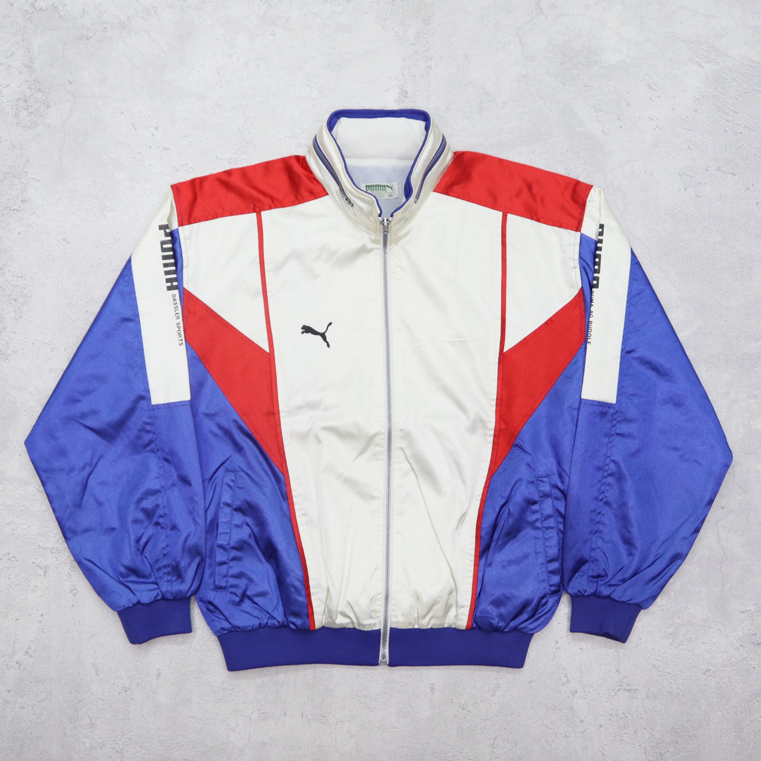 Vintage 90s PUMA Mini Logo Embroidered Tracktop Track Jacket - 1