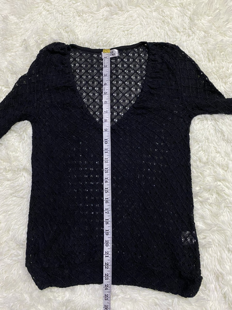 Japanese Brand - Drea Myminx Crochet Sweater Pullover - 10