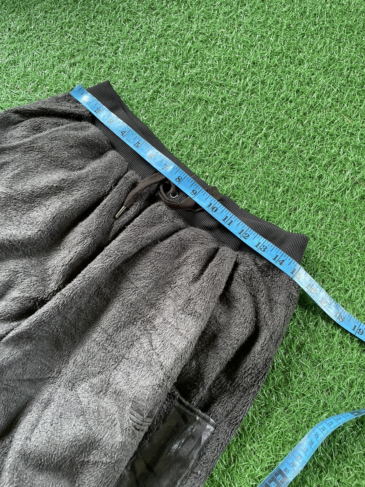 Adidas Trefoil Logo Stripe Sherpa Track Pants - 15