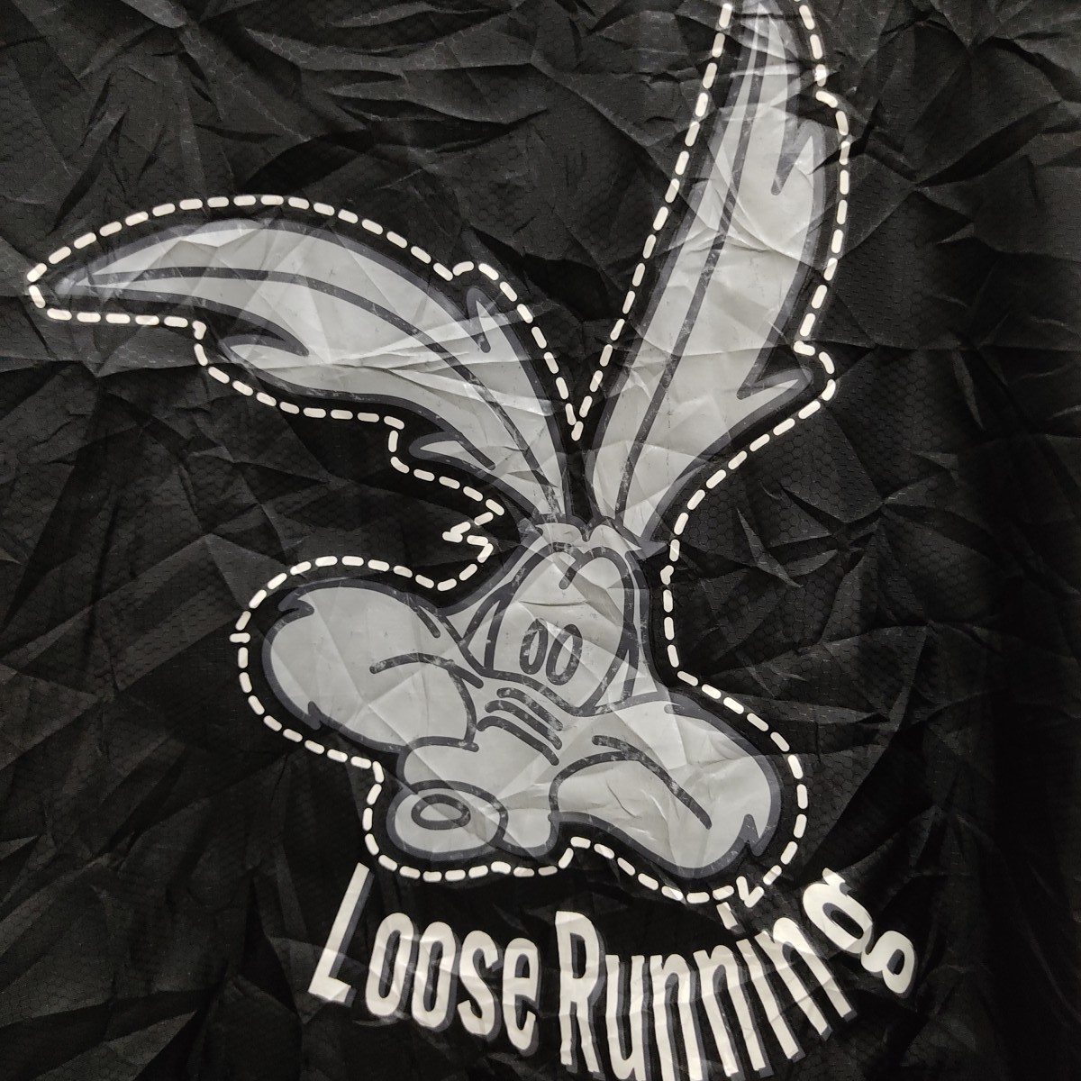 American Vintage - Vintage Loose Running Coyote Big Logo Cartoon Jacket - 6
