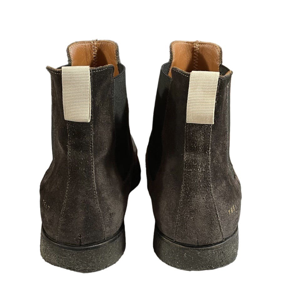 Suede Ankle Chelsea Boots - 5