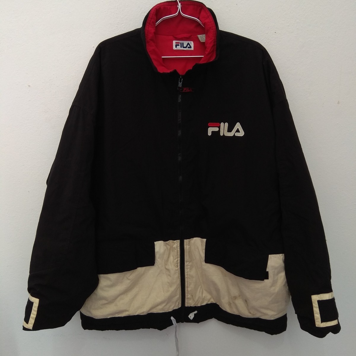 Fila - Italia Big Logo Sports Padded Puffer Jacket - 1