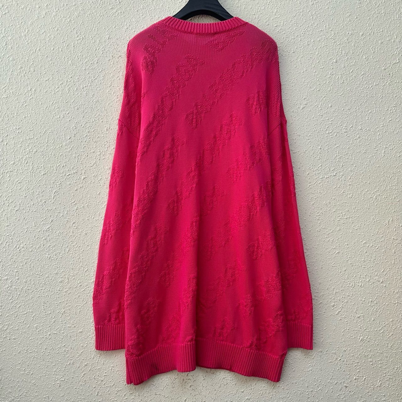 Balenciaga 3D full print embroidered LOGO sweater - 2