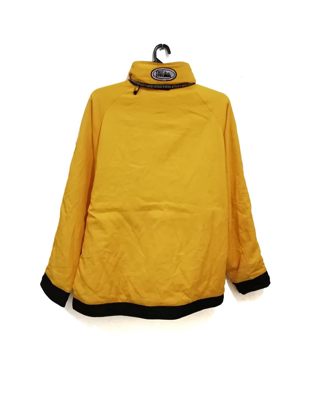 Vintage - Vintage Yellow First Down Pull Over/ Windbreaker - 2