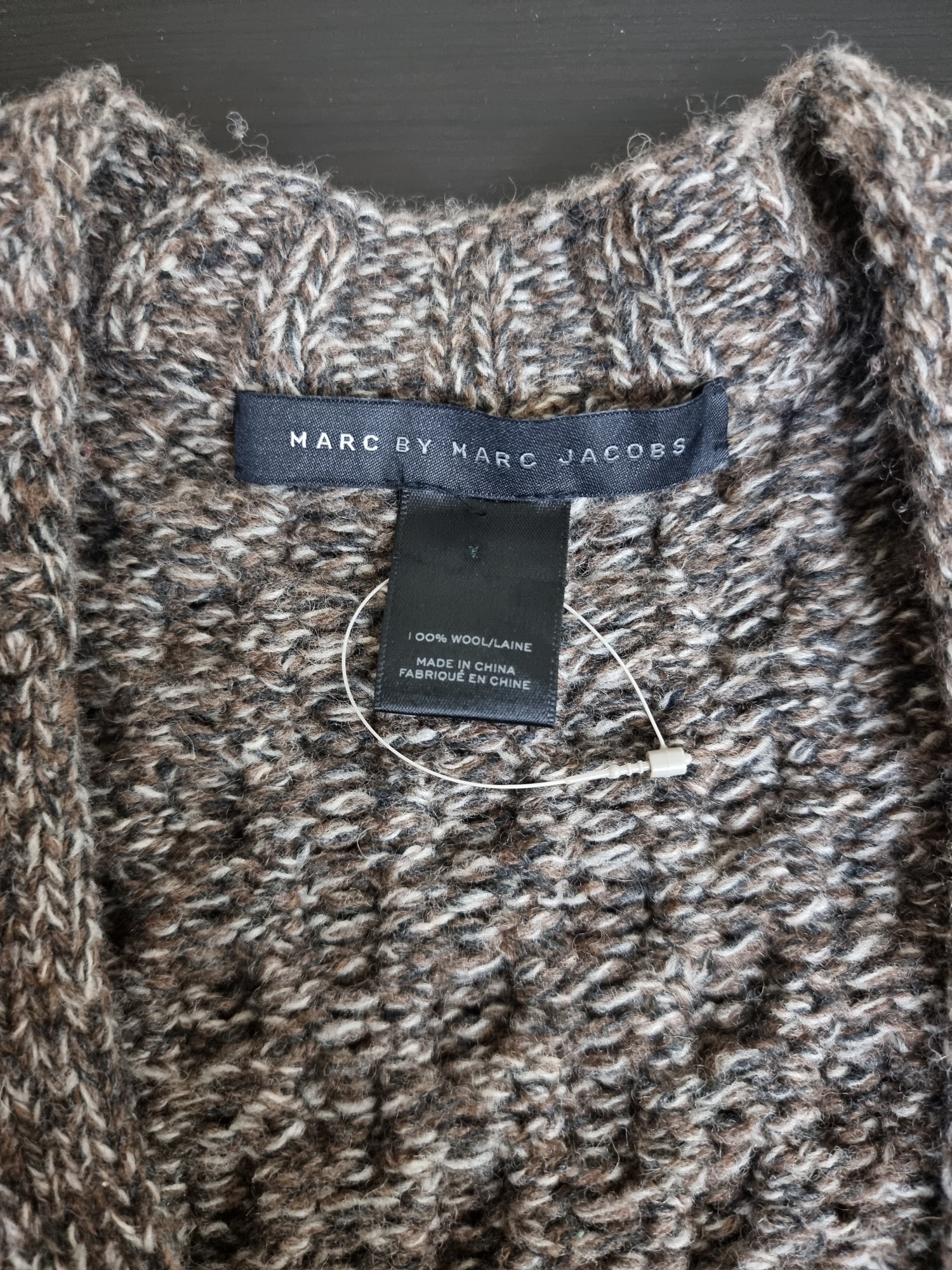 Marc Jacobs heavy wool runway cable knit cardigan - 4