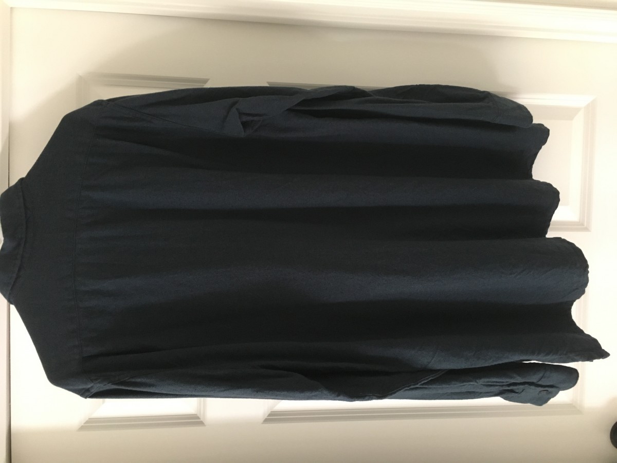 Rough & Tumble - LC Shirt Navy Cotton Melange - 3