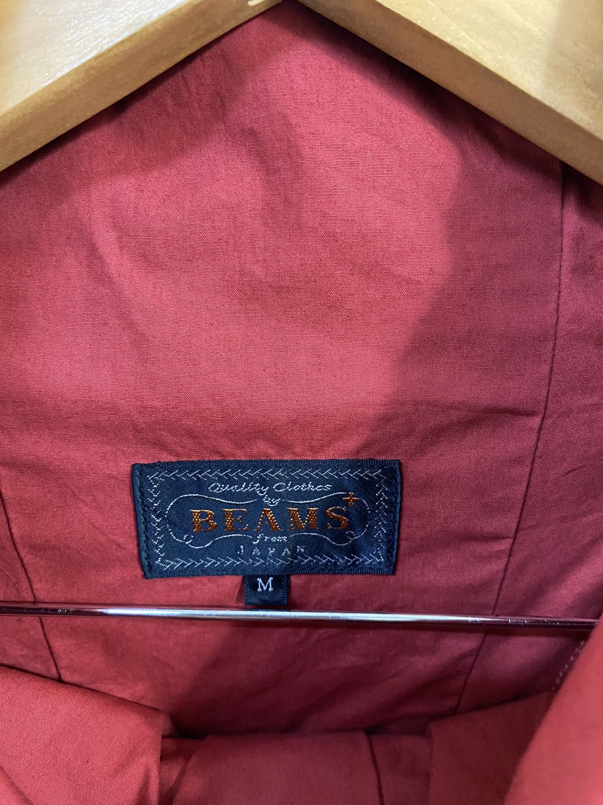 Beams Plus Anorak Jacket Back Pocket Design two tone Color - 4
