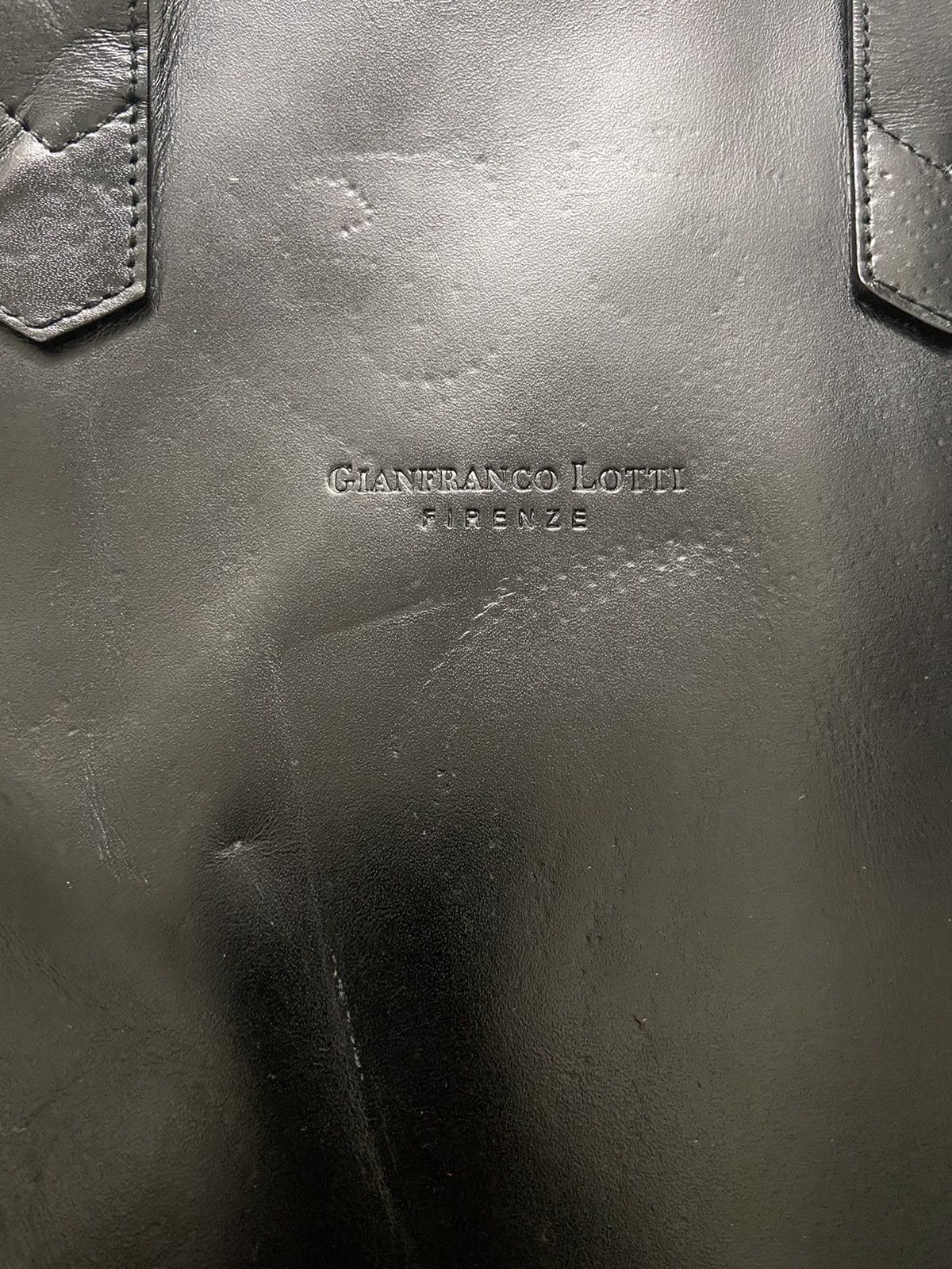 Designer - Gianfranco Lotti FIRENZE Shoulder Leather Bag - 5