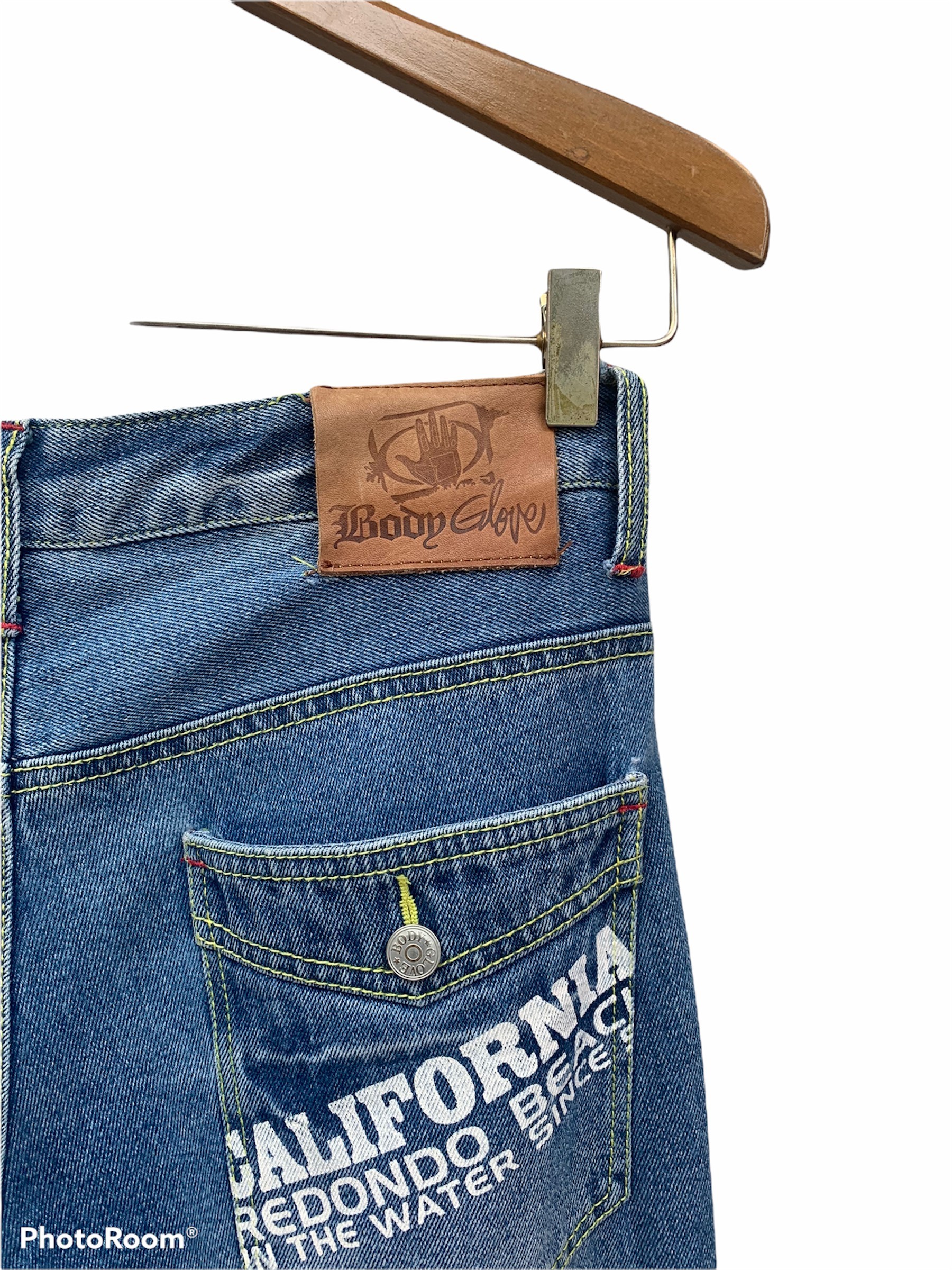 Body Glove - Vintage Body Glove Patch Jeans - 8