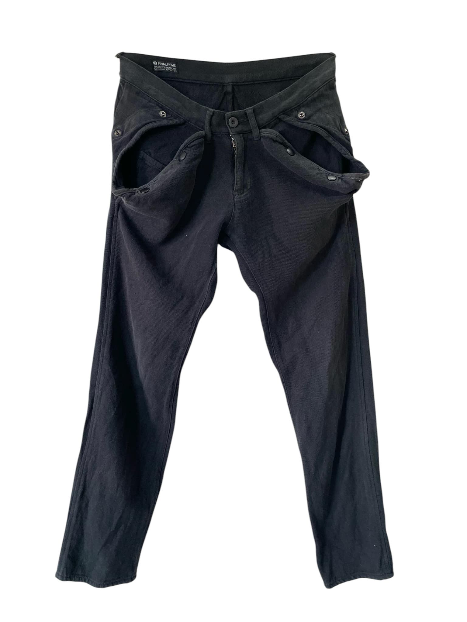 🔥FINAL HOME 90s TACTICAL PANELLED PANTS - 4