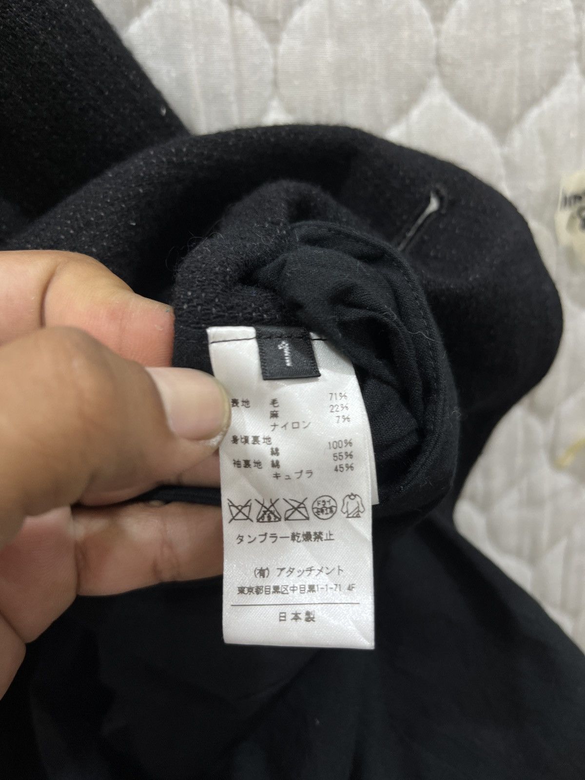 (Ttt). KAZUYUKI KUMAGAI ATTACHMENT BLAZER JACKET - 7