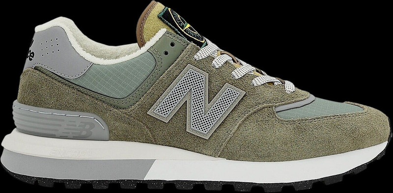 New Balance 574 Legacy x Stone Island Low Steel Blue - 1