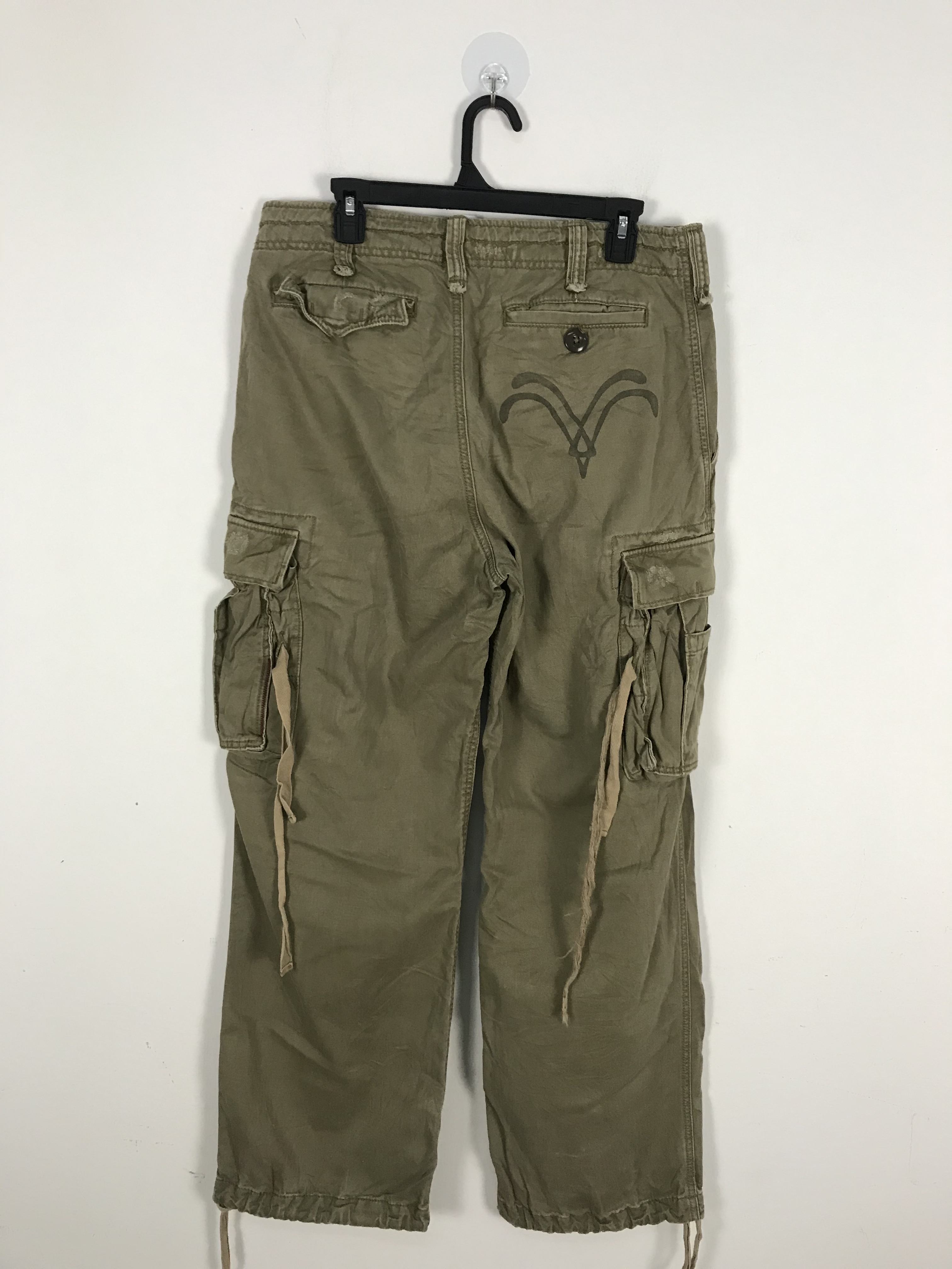 Military - Japan Cargo Pant Multipocket Drawstring Army Style #2593 - 8