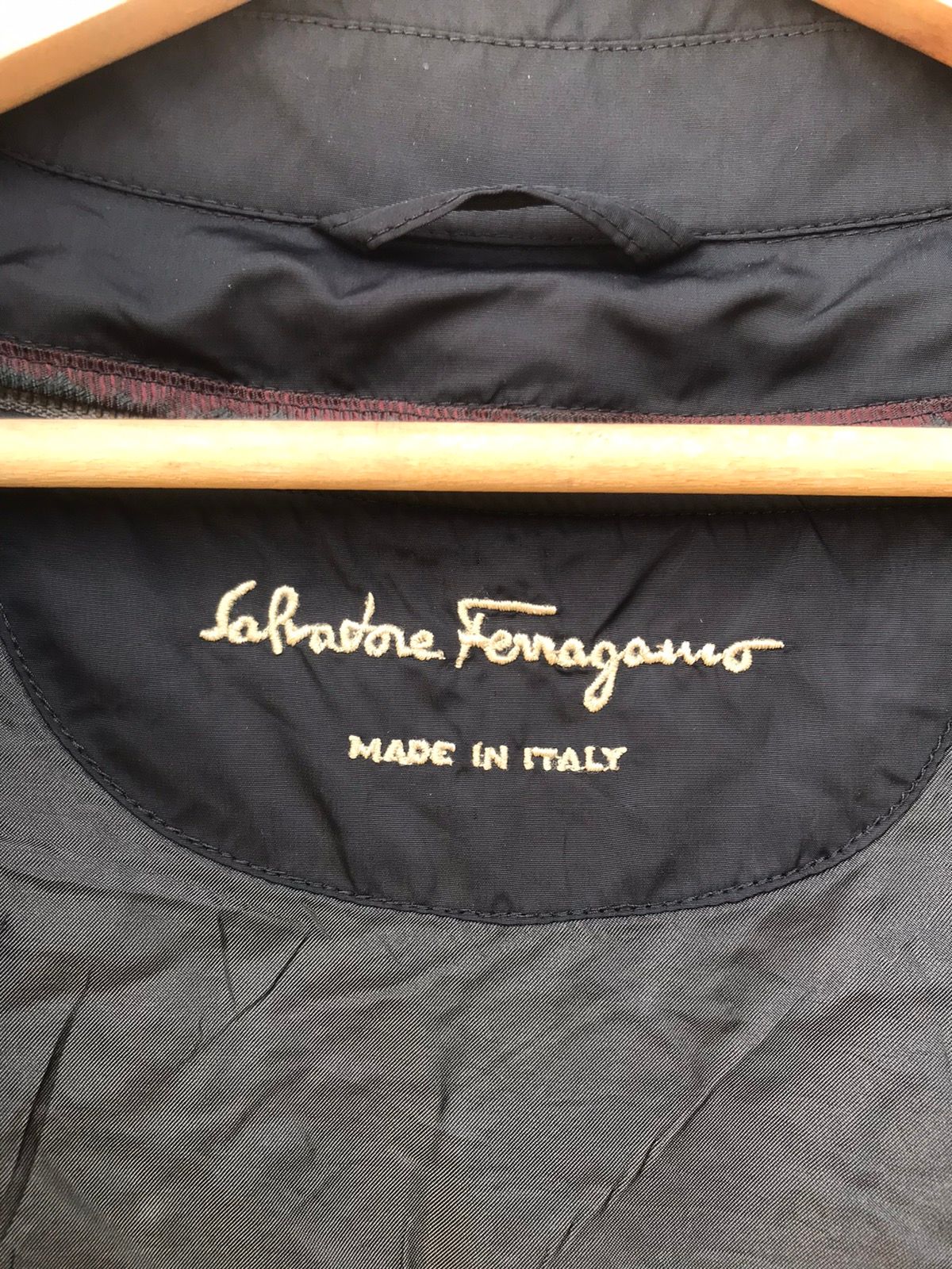 Salvatore Ferragamo Long Jacket Made In Italy - 3