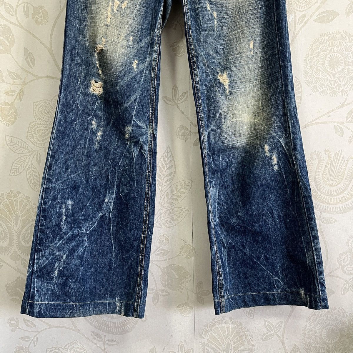 Vintage Red Pepper Boot Cut Hysteric Flare Denim Jeans - 9