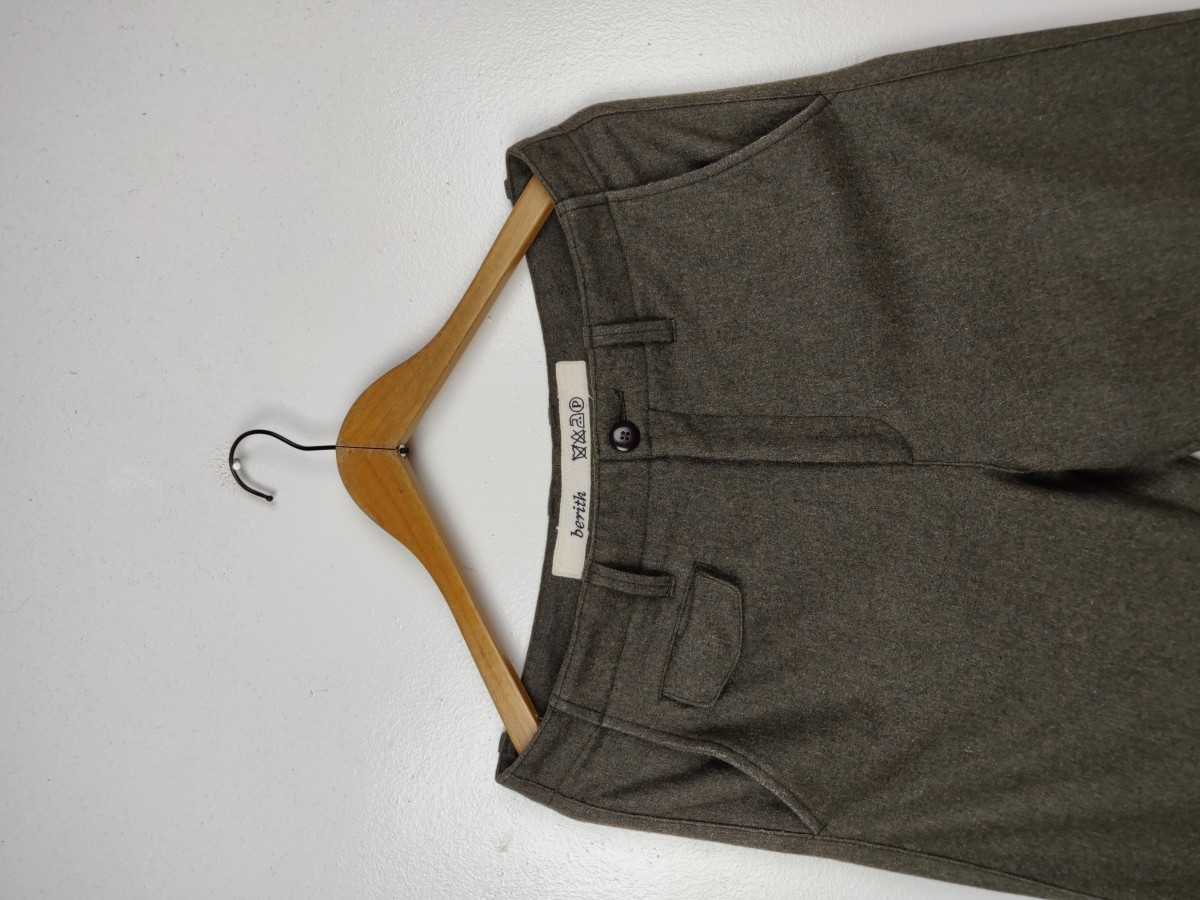 Japanese Brand - Novel Conception Laboratory Berith Japan Wool Pant Trouser - 2