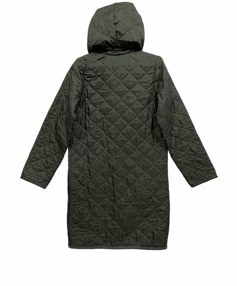 Lavenham - Suffolk Quilted Slim Fit Jacket Detachable Hood - 4