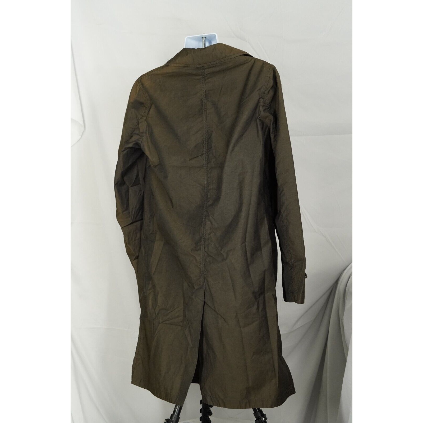 Lanvin Trench Coat Brown Iridescent - Sz 50 - 5