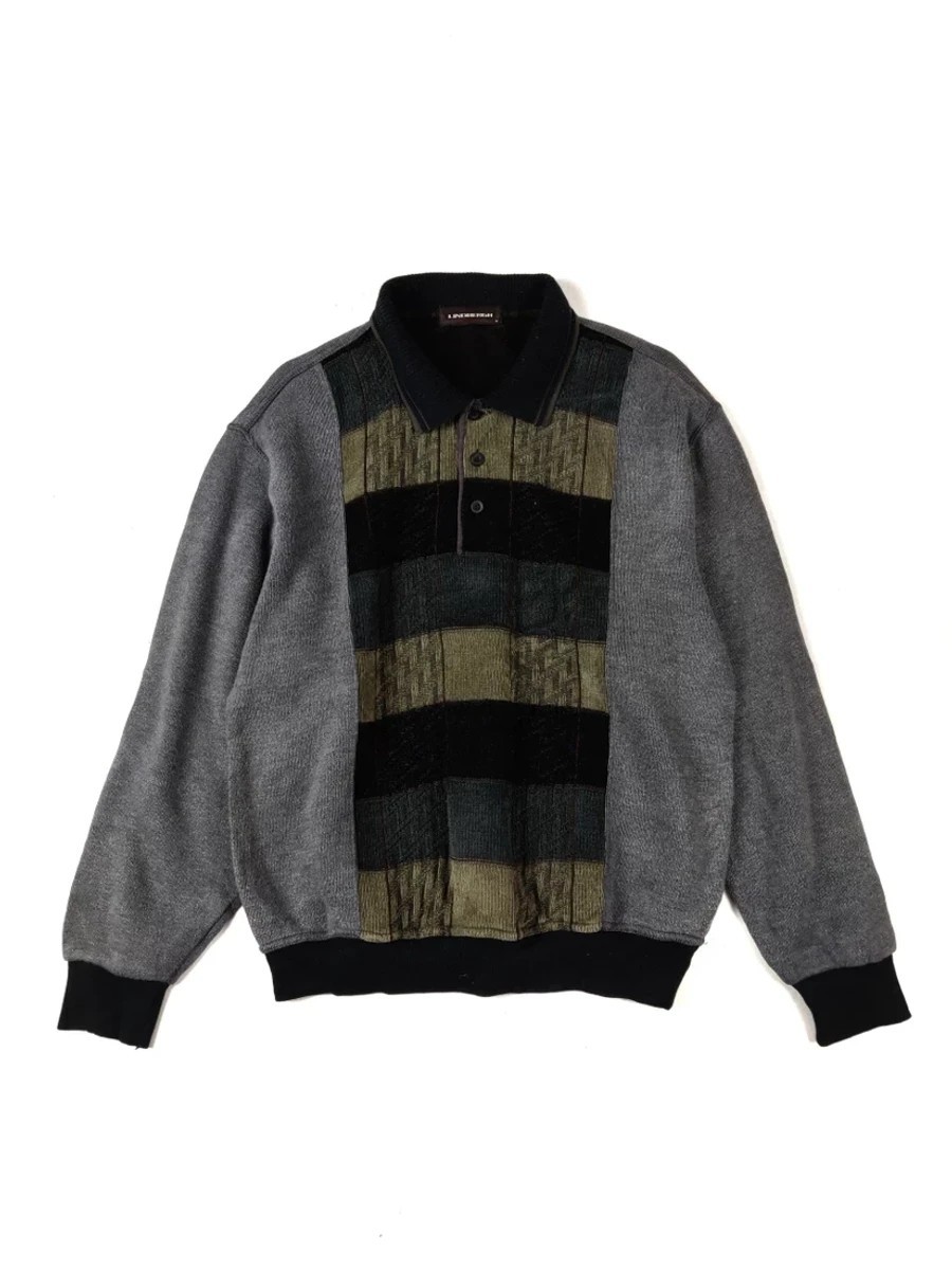 Lindbergh - Vintage Sweater Sweatshirt Long Sleeve Jacket - 1