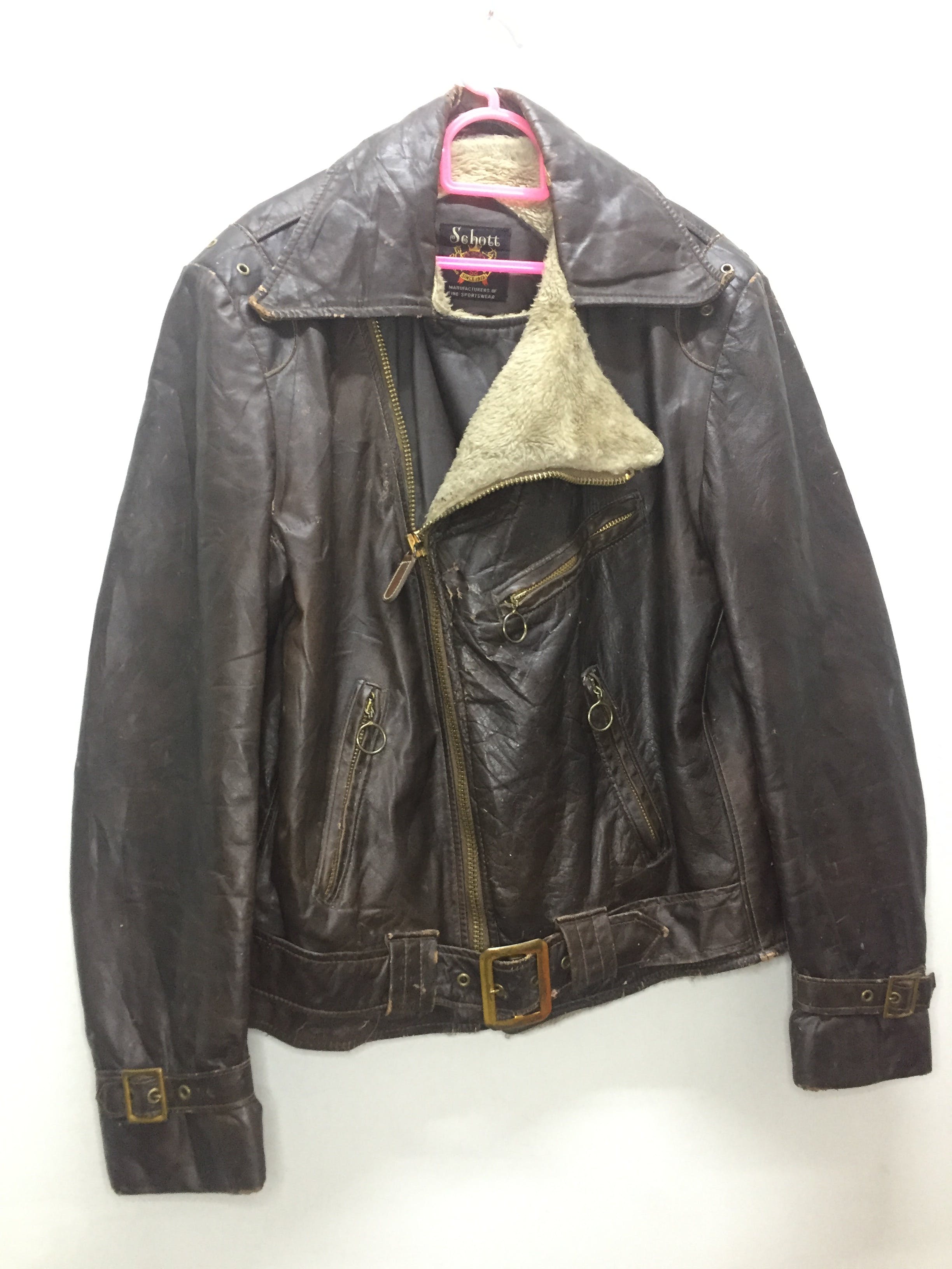 schott leather jacket - 3
