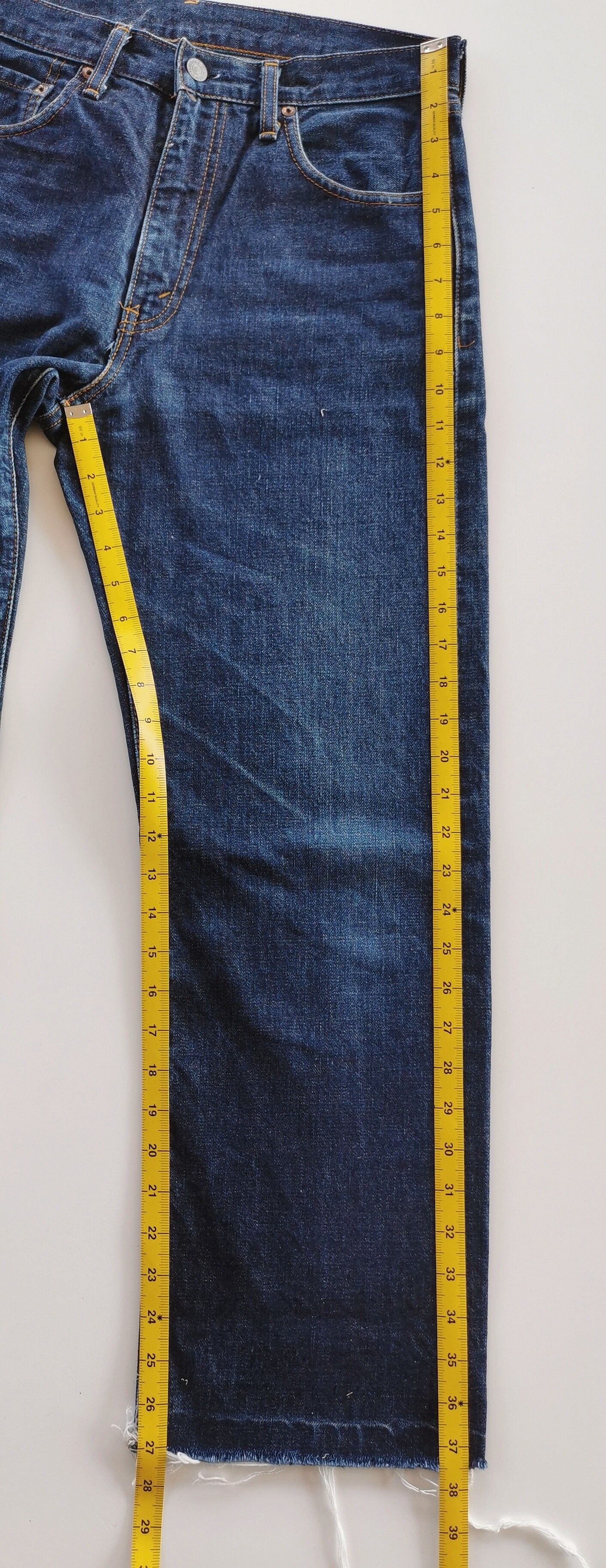 1997 Vintage Levis Lot 502 Selvedge Jeans - 11