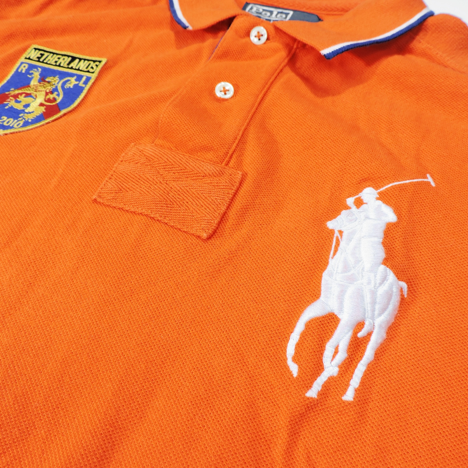 POLO RALPH LAUREN NETHERLANDS CUSTOM FIT POLO SHIRT - 8