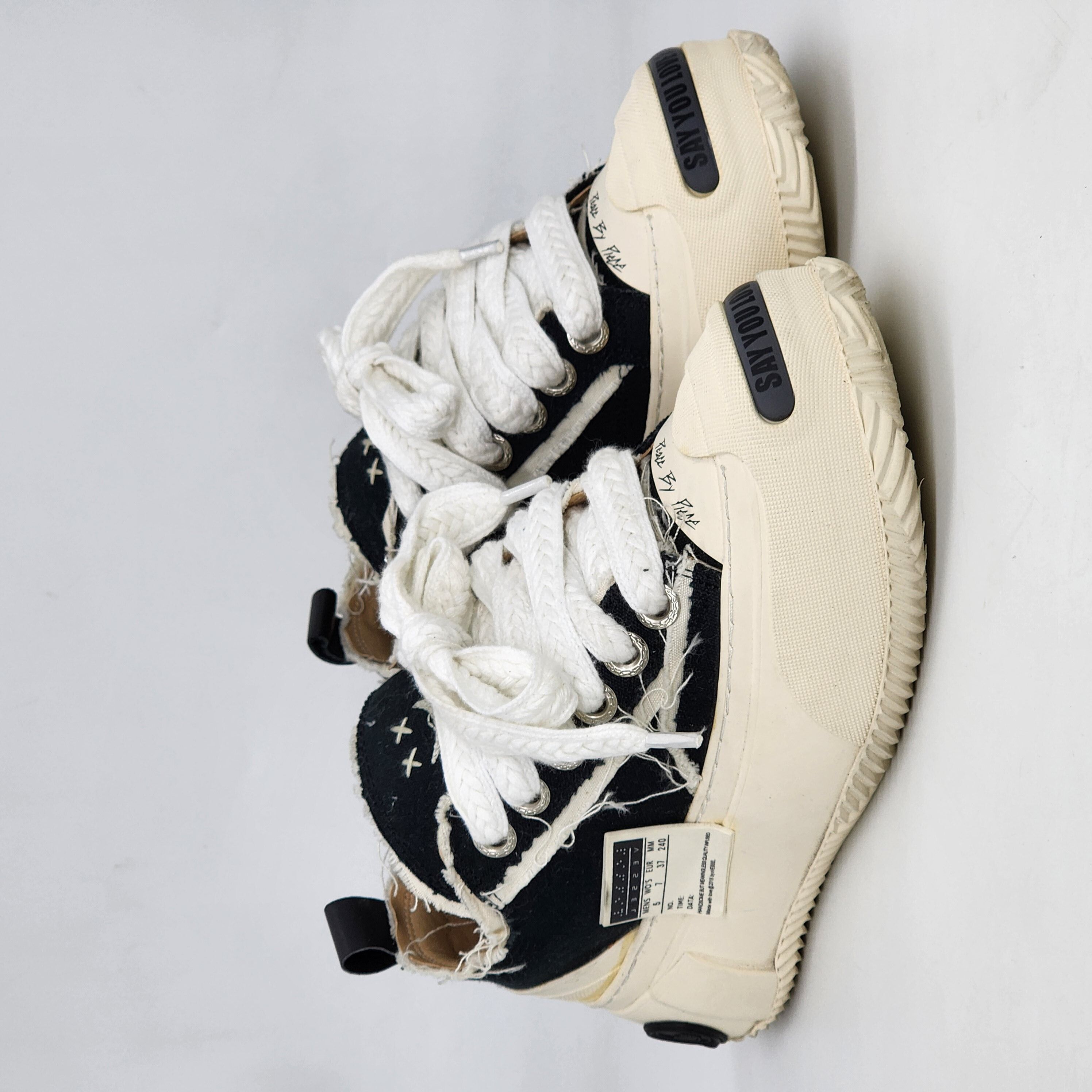 Other Designers XVESSEL - G.O.P. 2.0 MARSHMALLOW LOWS BLACK | buynflex_ |  REVERSIBLE