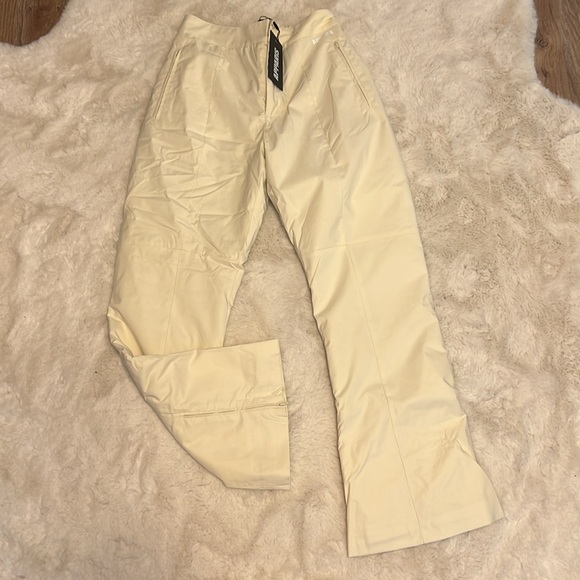 Apparis Jo Slim Fit Ski Pants in Cream - 4