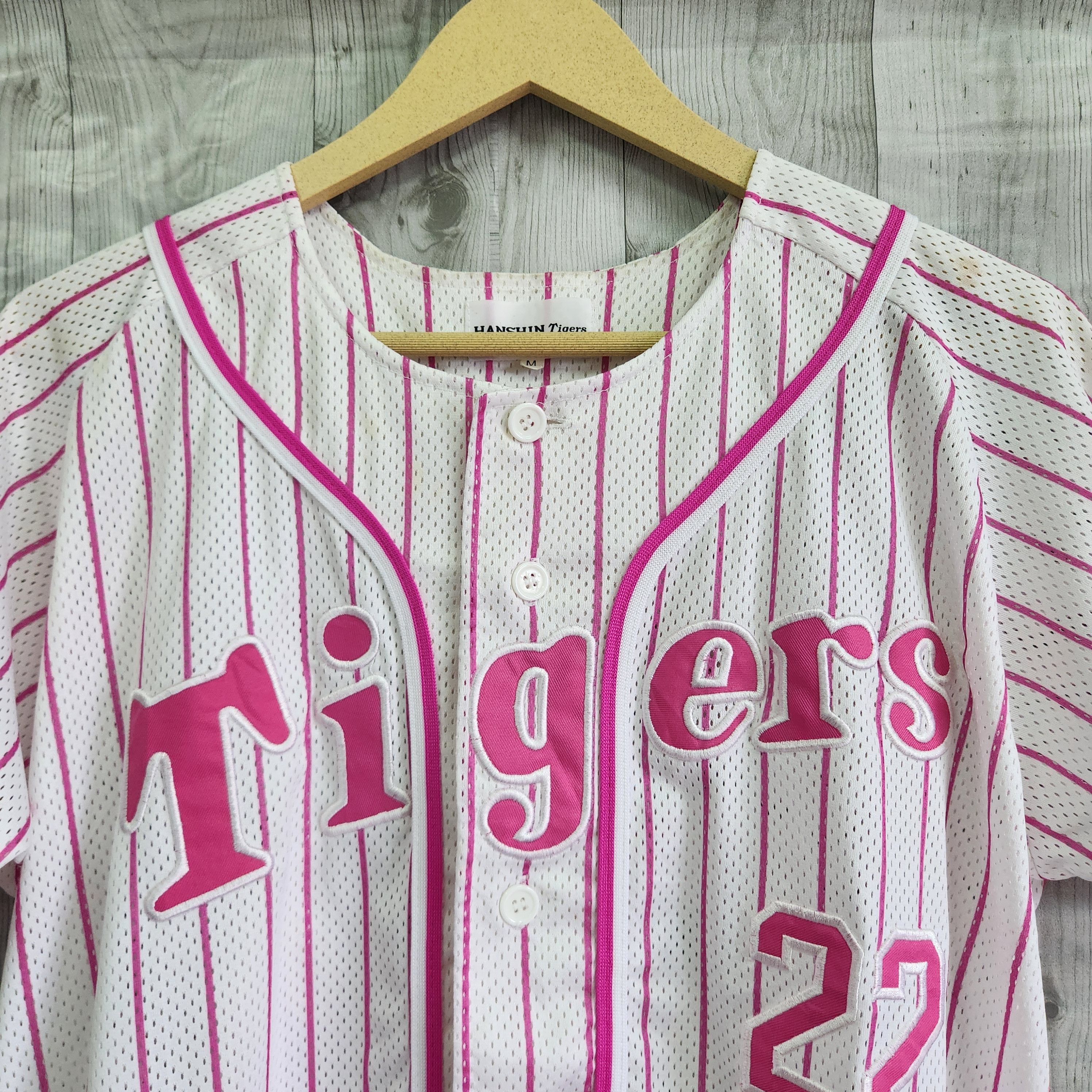 STEALS Hanshin Tigers Vintage Y2K Baseball Jersey 22 Japan - 8