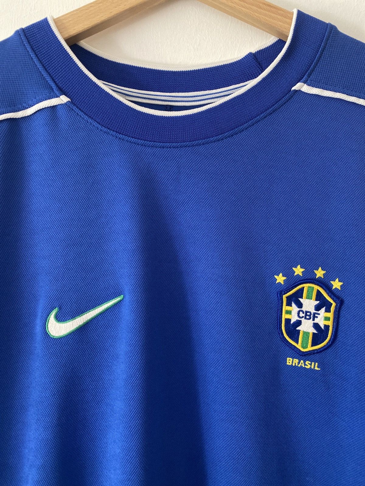 90s Brasil Away Jersey / Ronaldo - 2