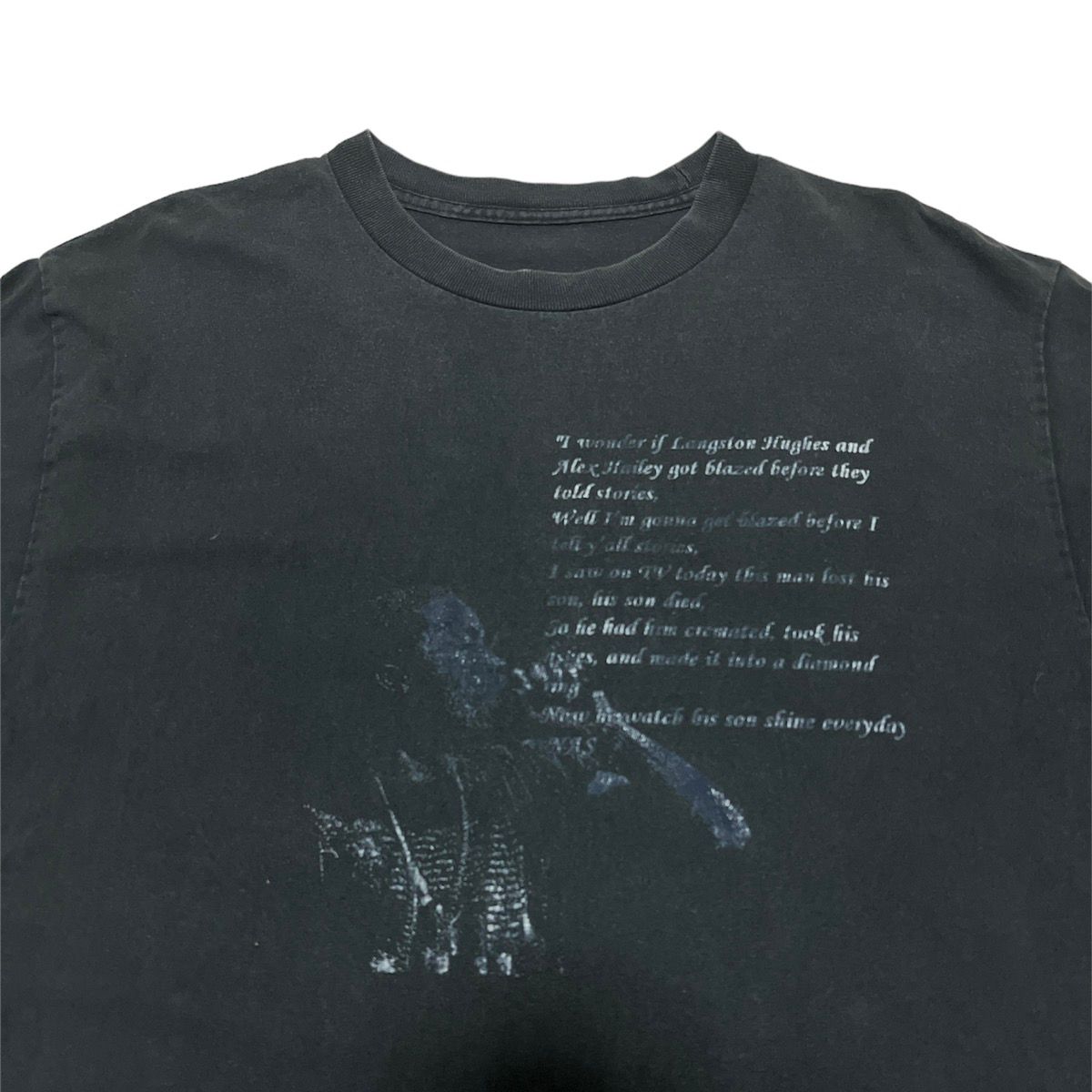 Vintage - Nas Blunt Ashes song lyric T shirt 2006 - 2