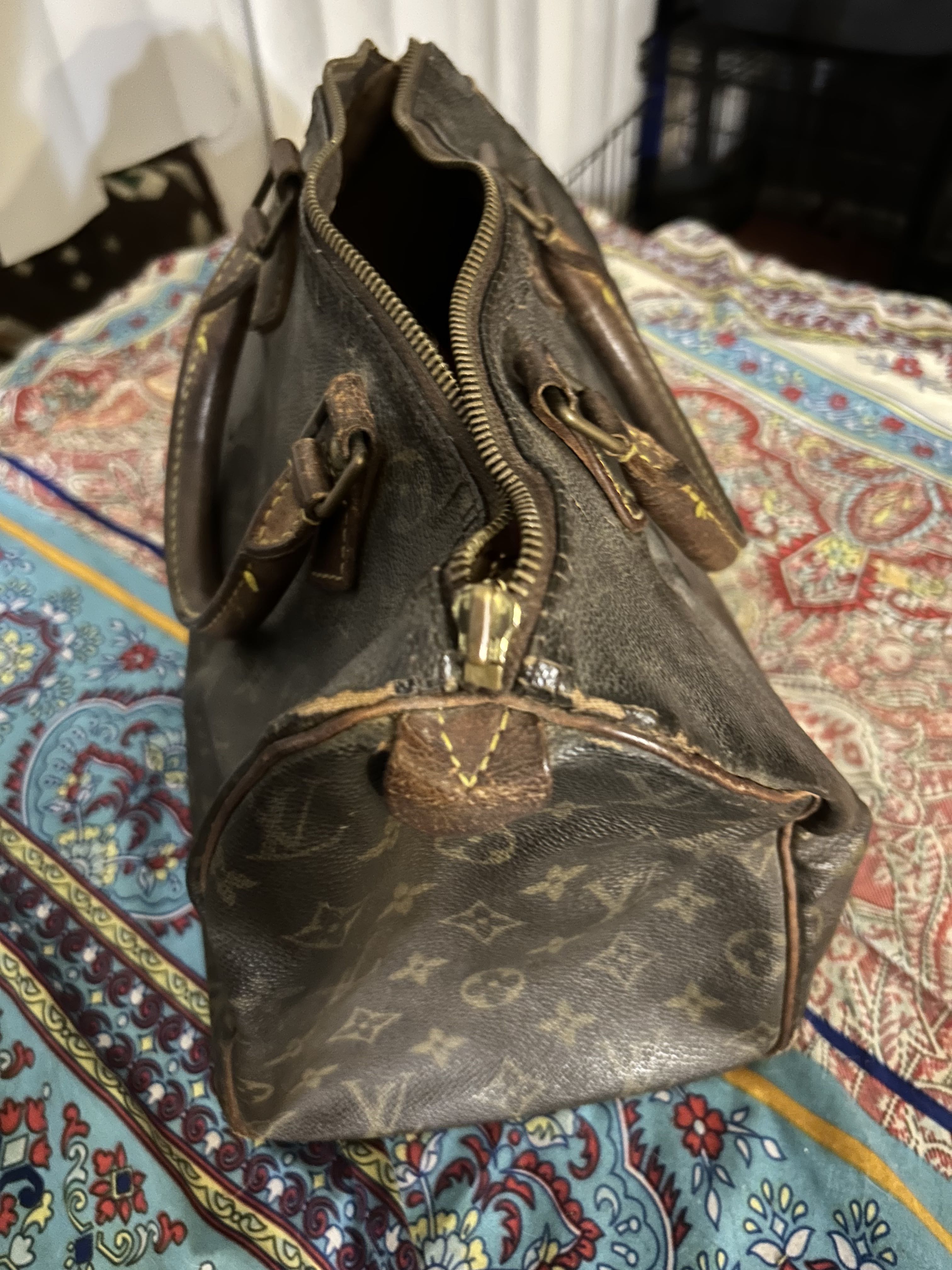 Louis Vuitton Tournelle Monogram Hand Shoulder Tote Bag