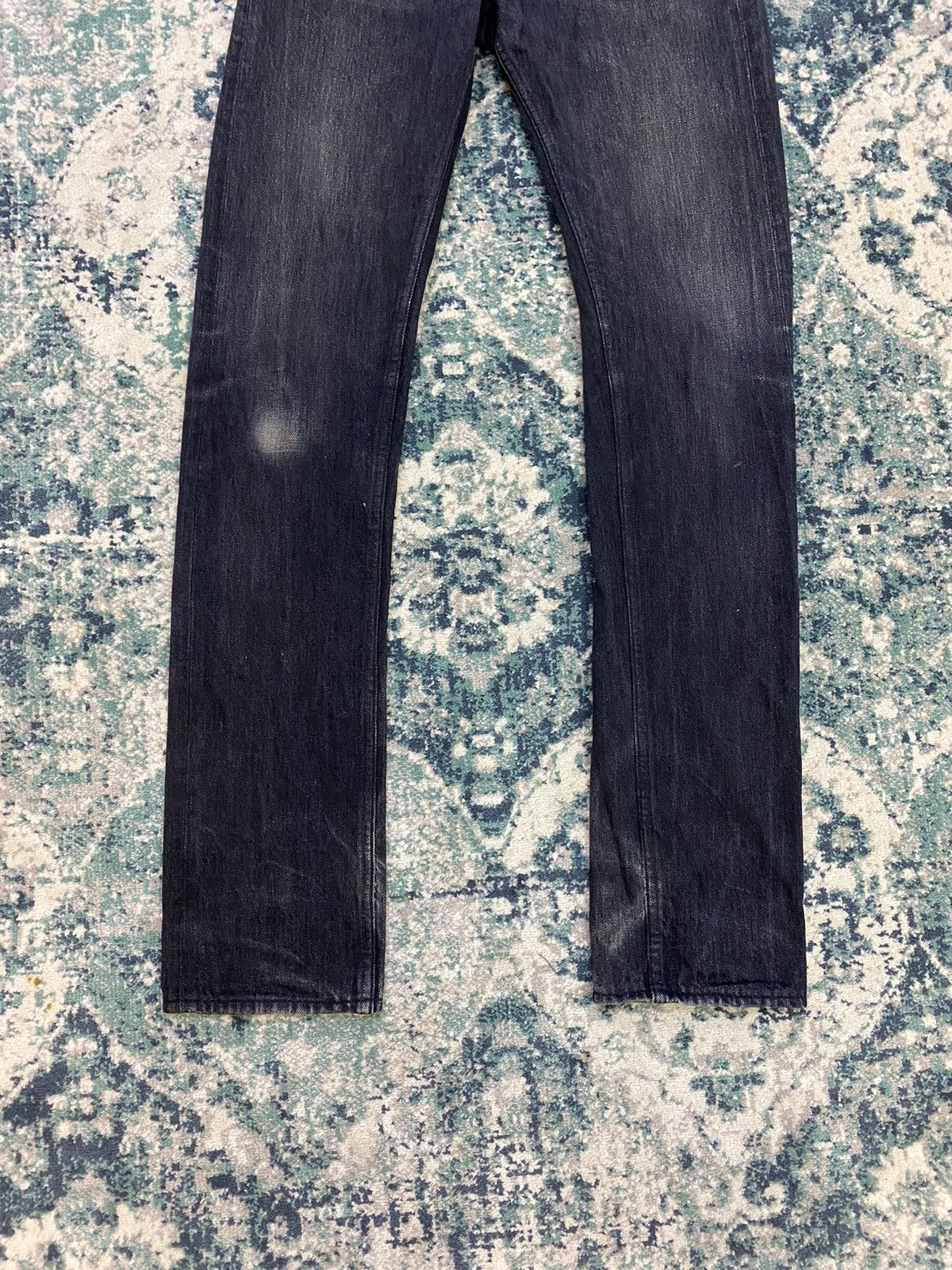 Lemaire Black Leather Lining Pocket Jeans - 3