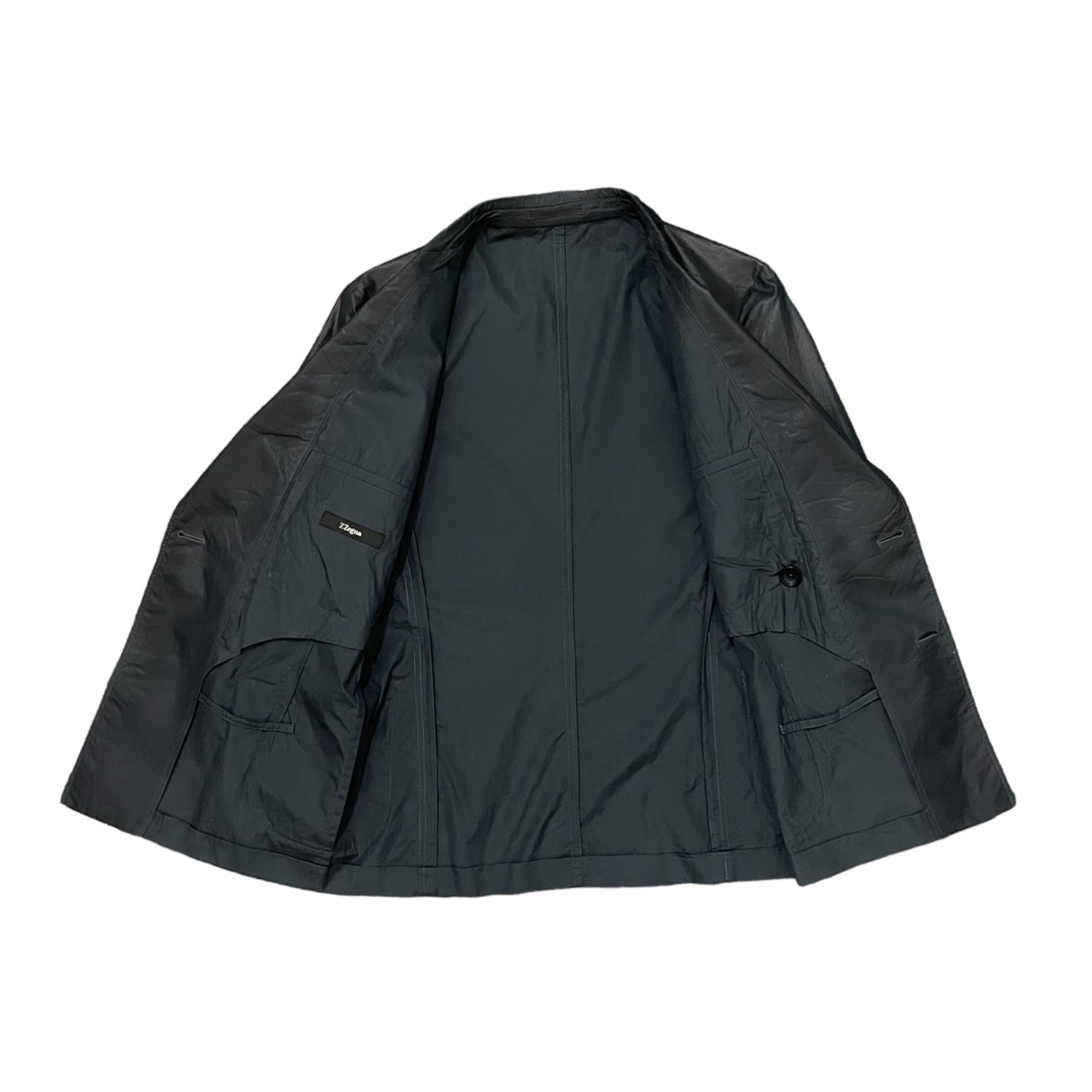 Z Zegna button blazer jacket rayon jacket - 6