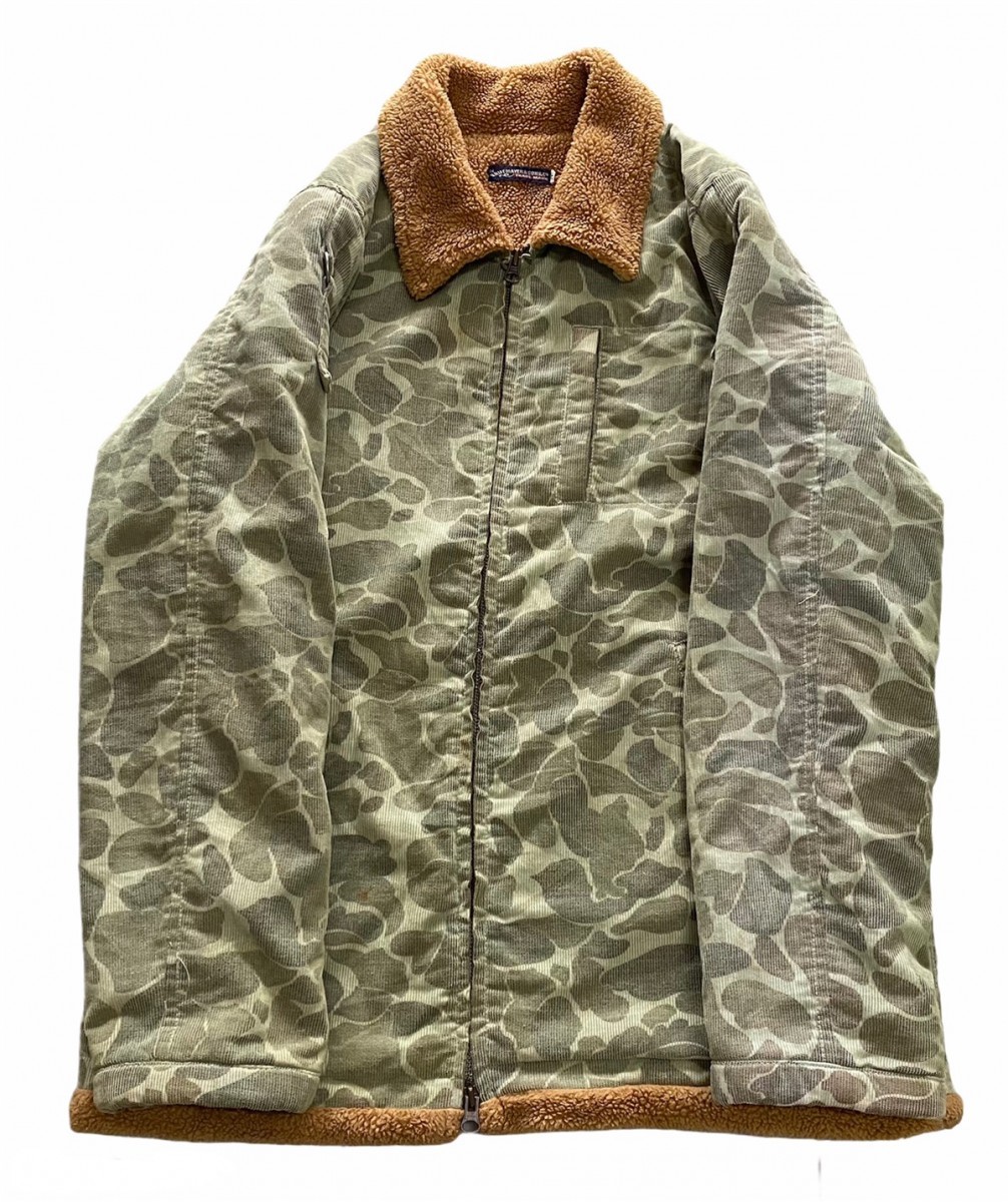 Camo - Kriff Mayer Camouflage Like Bape Sherpa Fleece Lined Jacket - 15