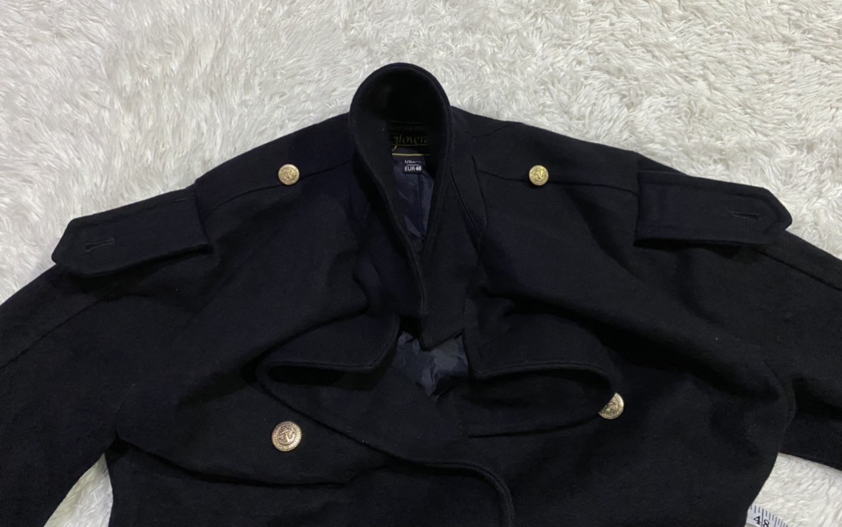 Vintage - GLOVERALL Made in England Mod Admiralty Peacoat - 6