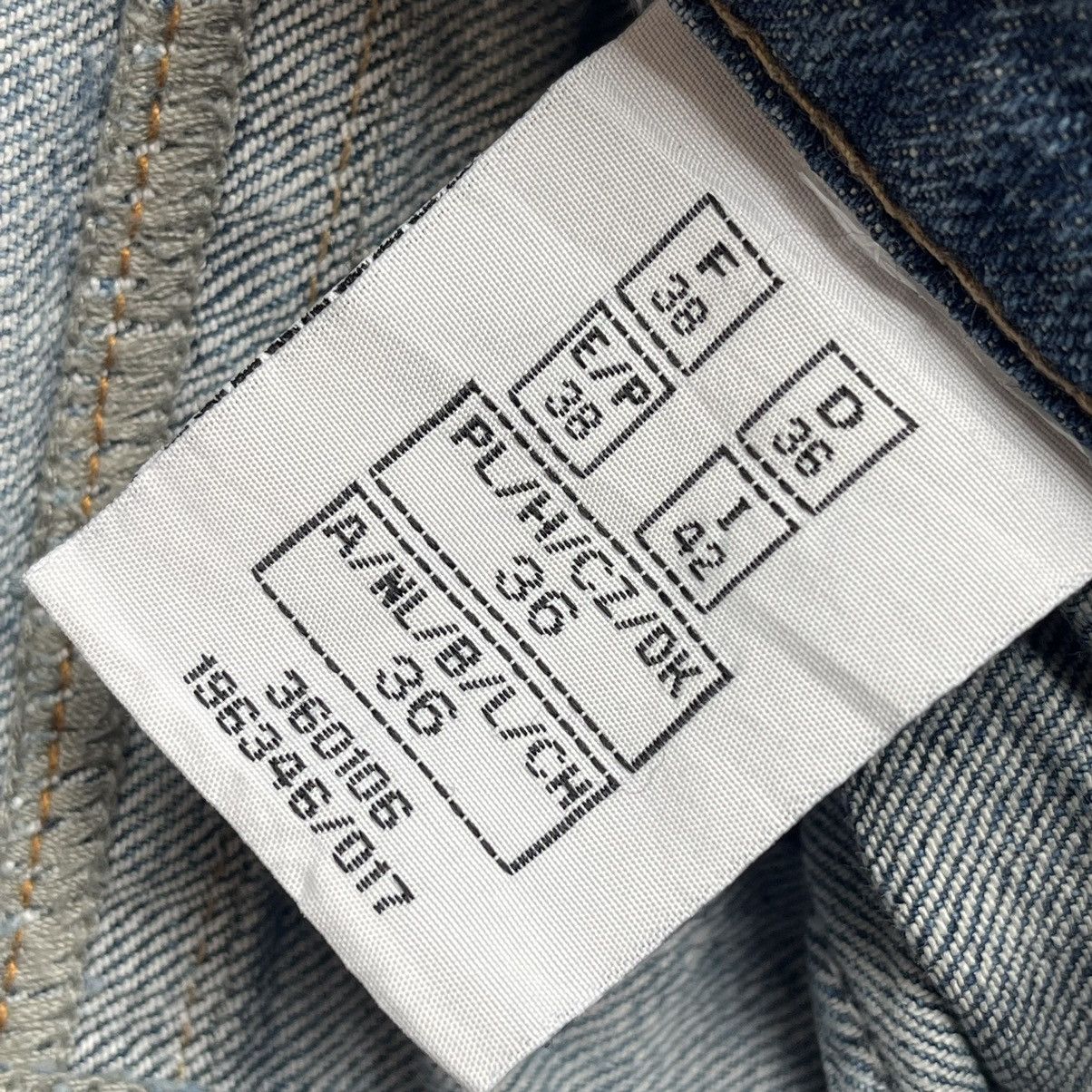 Japanese Brand - Avant Garde Designer Pockets Denim SK Jeans Bush Pants - 5