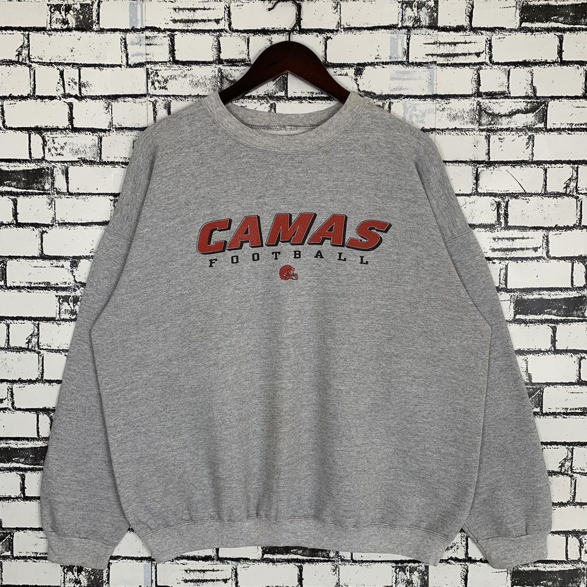 Sportswear - Vintage Camas High School Football Team Sweatshirt Crewneck - 1