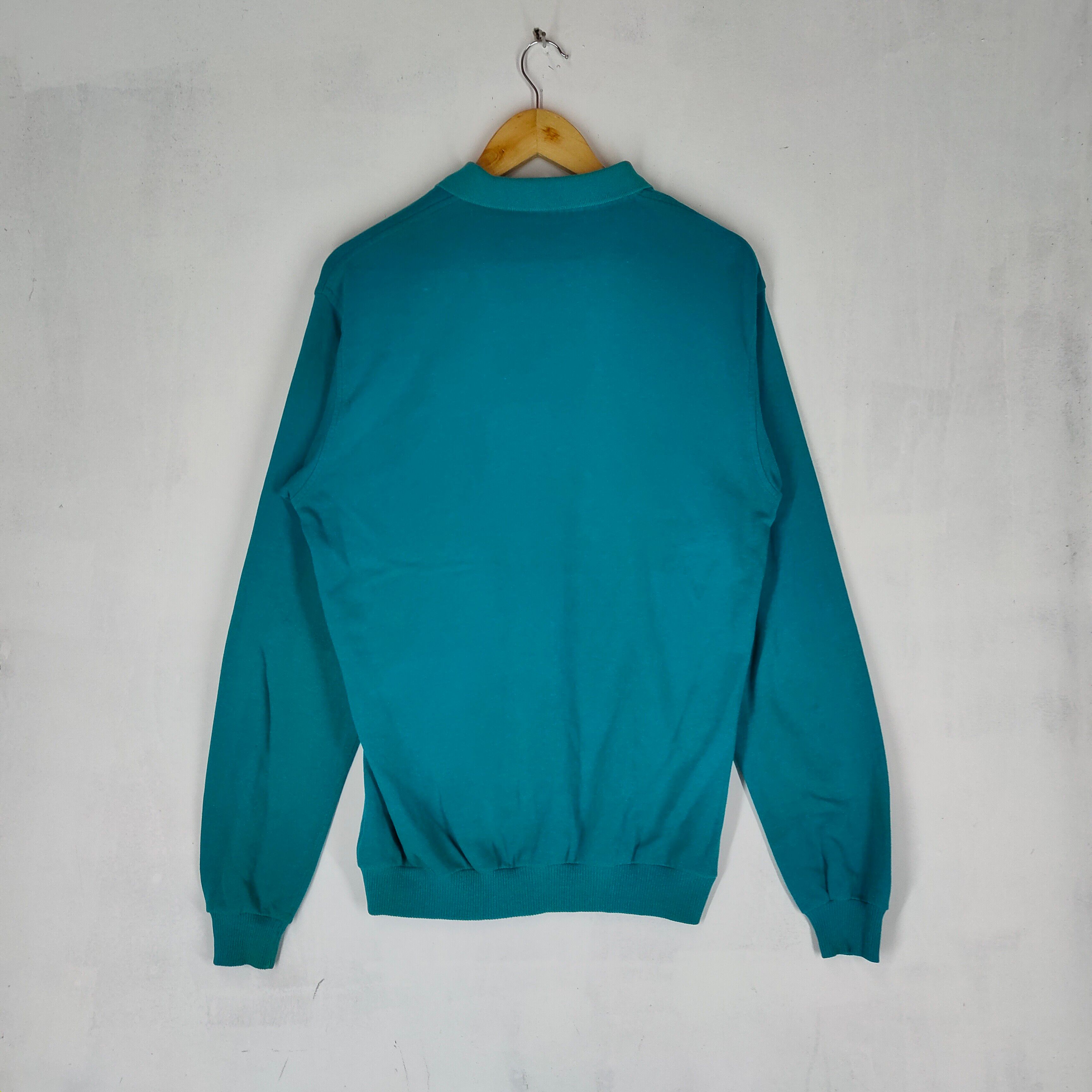 VINTAGE PATAGONIA Small Embroidery SpellOut Polo Sweatshirt - 5